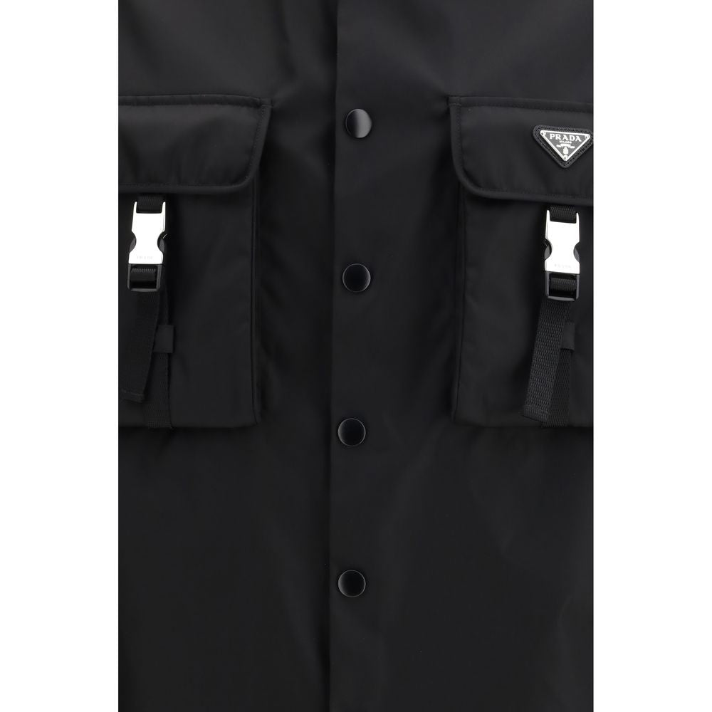 Prada Black Recycled Polyamide Jacket