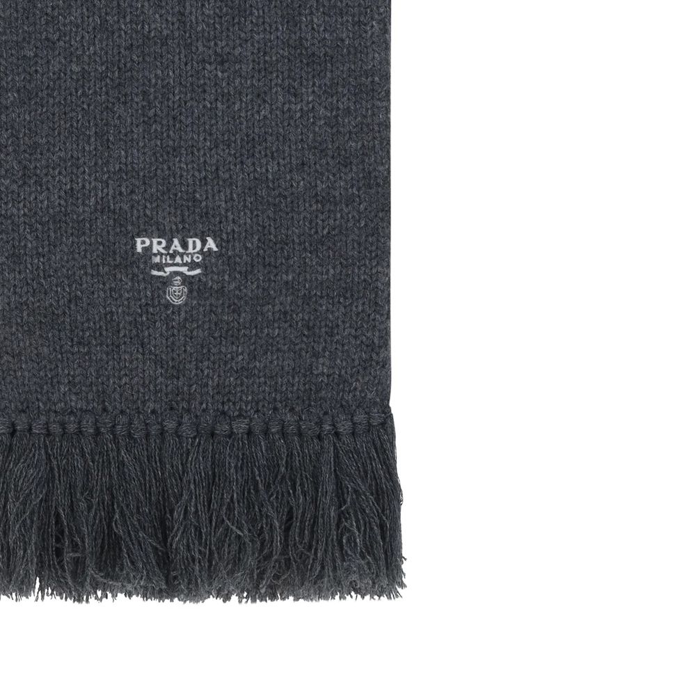Prada Grijze Kasjmier Sjaal