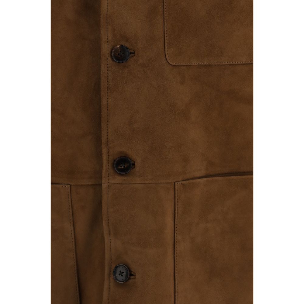 Umit Benan Brown Lamb Ovis Aries Aries Jacket