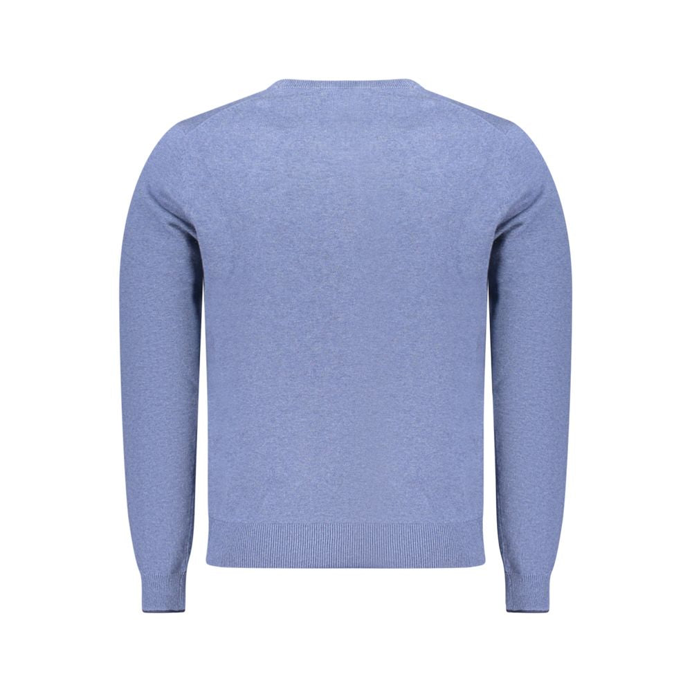 North Sails Blue Cotton Men's Sweater