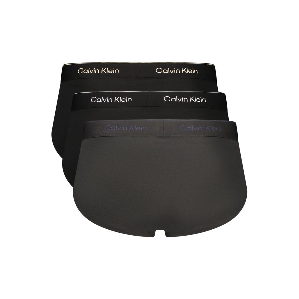 Calvin Klein Black Cotton Men Brief