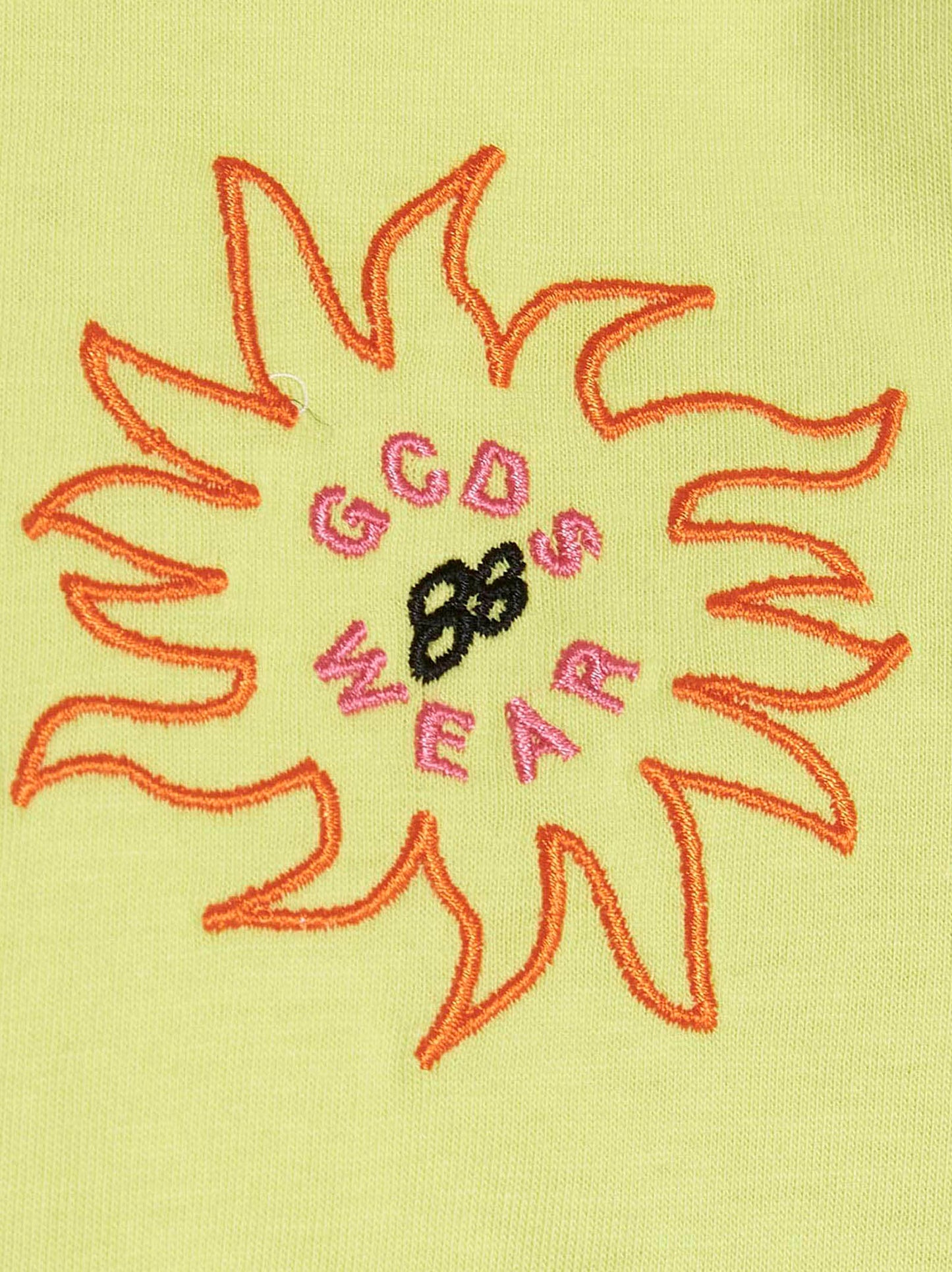 GCDS Bicolor Cotton T-Shirt