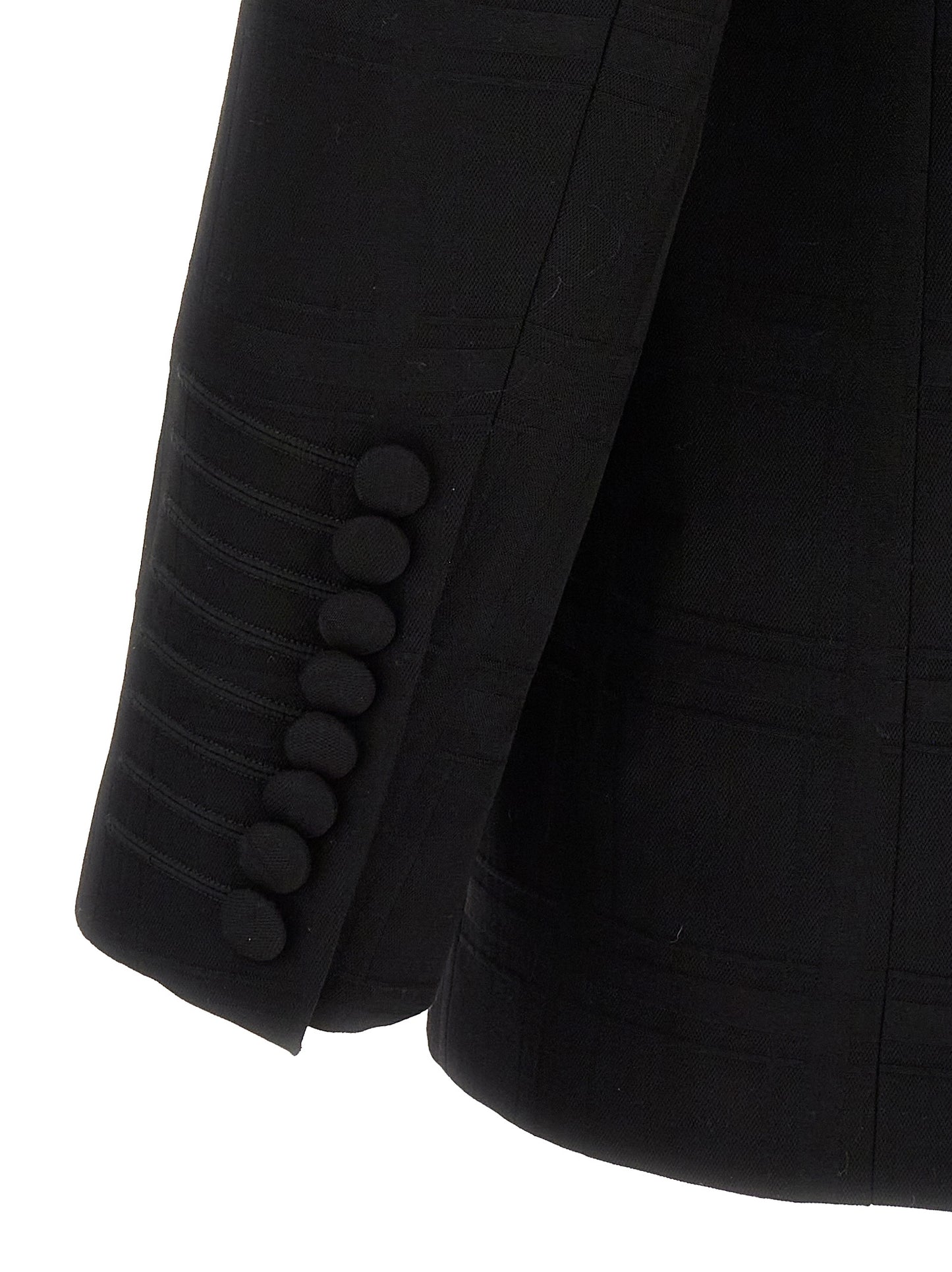 Etro Black Virgin Wool Blazer
