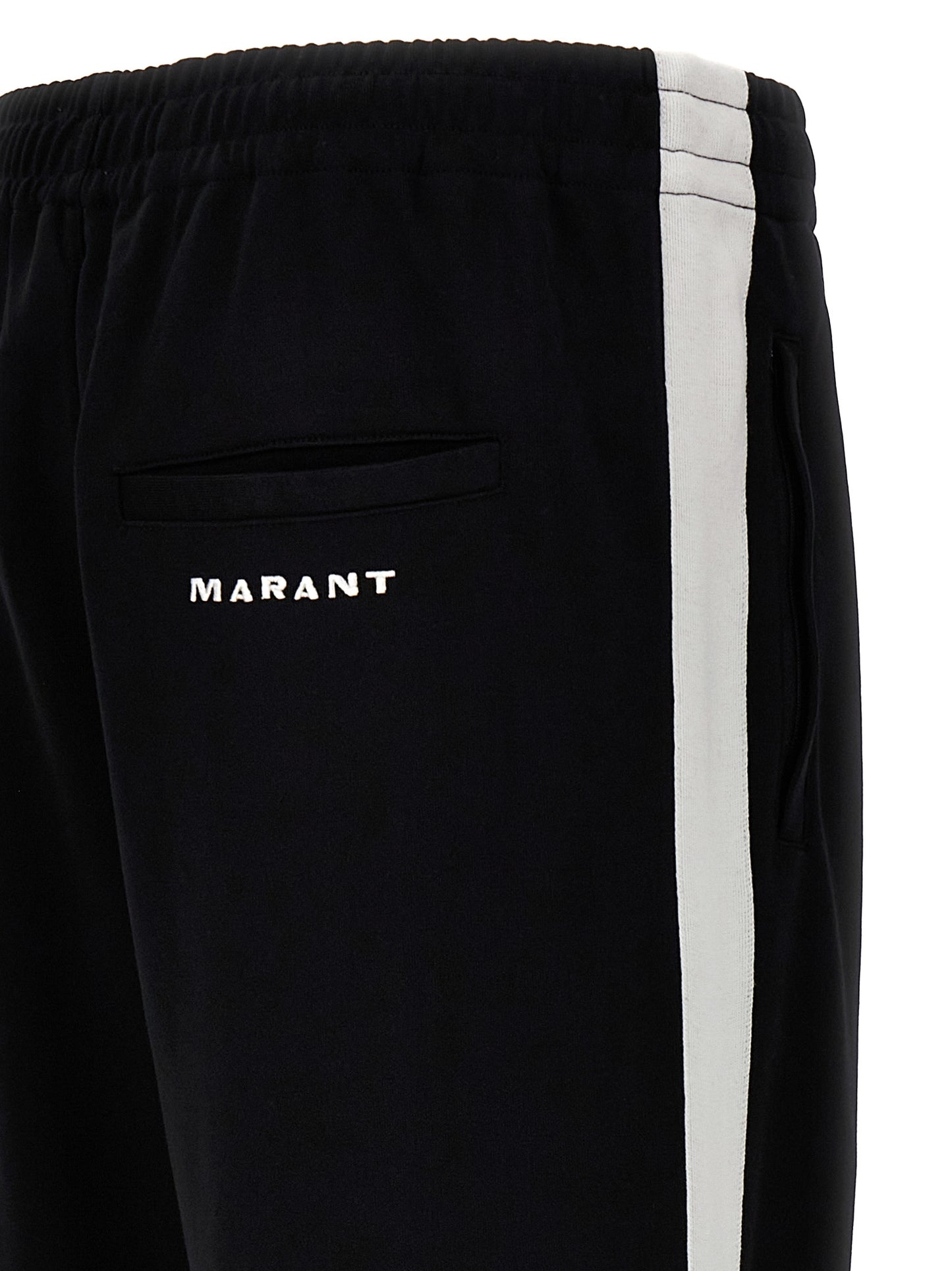 Isabel Marant Bicolor Polyester Joggers (Workout Pants)