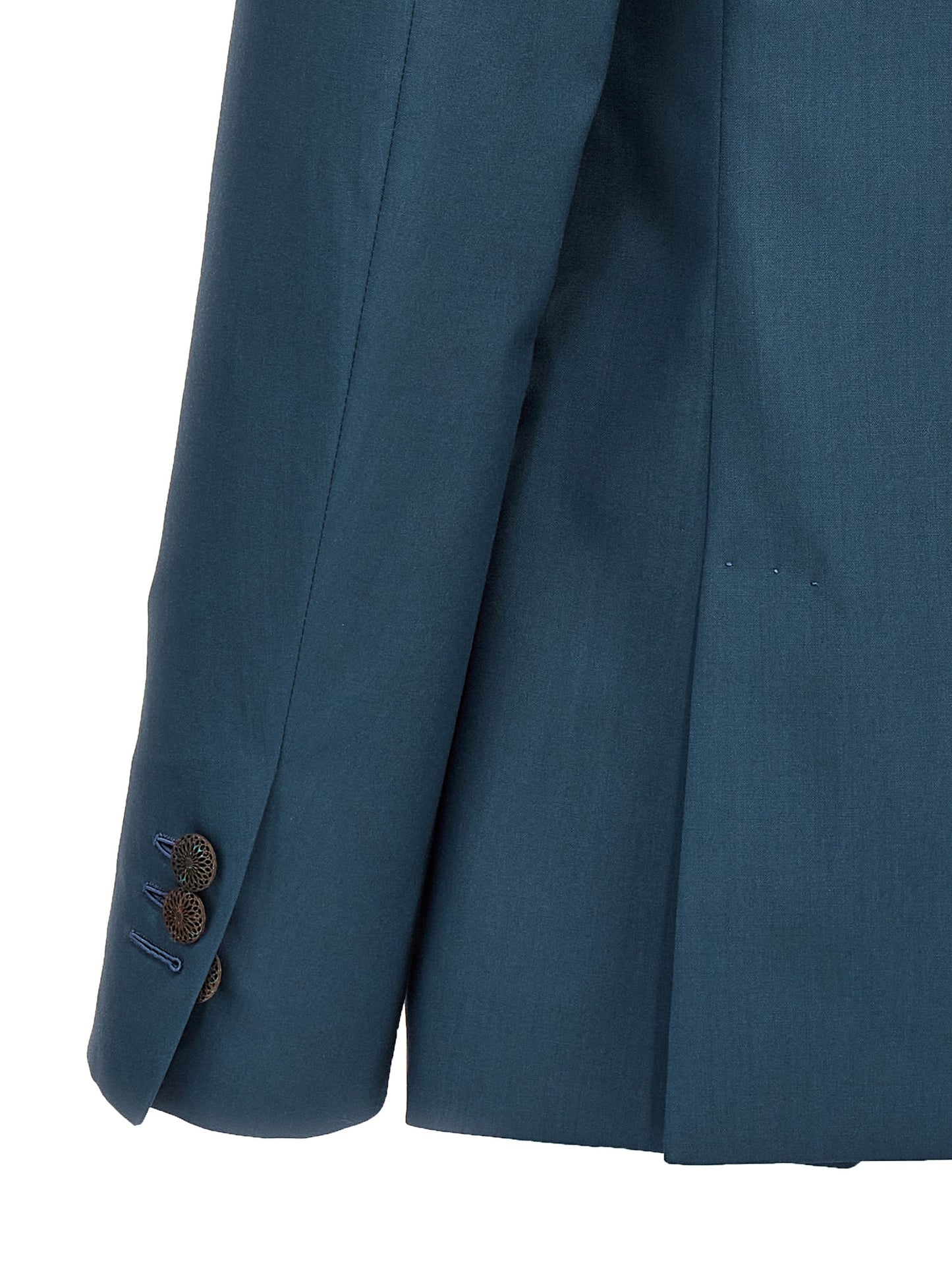 MAURIZIO MIRI Blue Wool Blazer