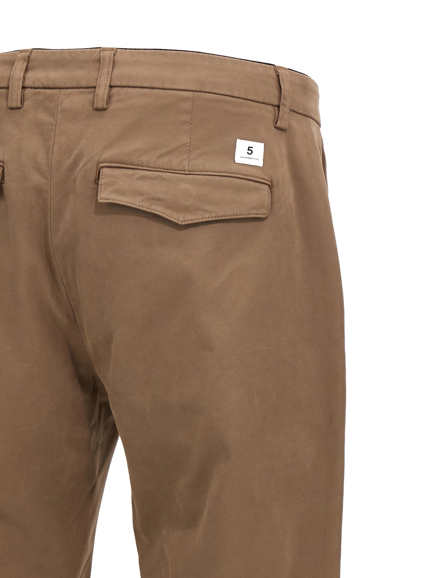Department 5 Brown Cotton Casual Pants