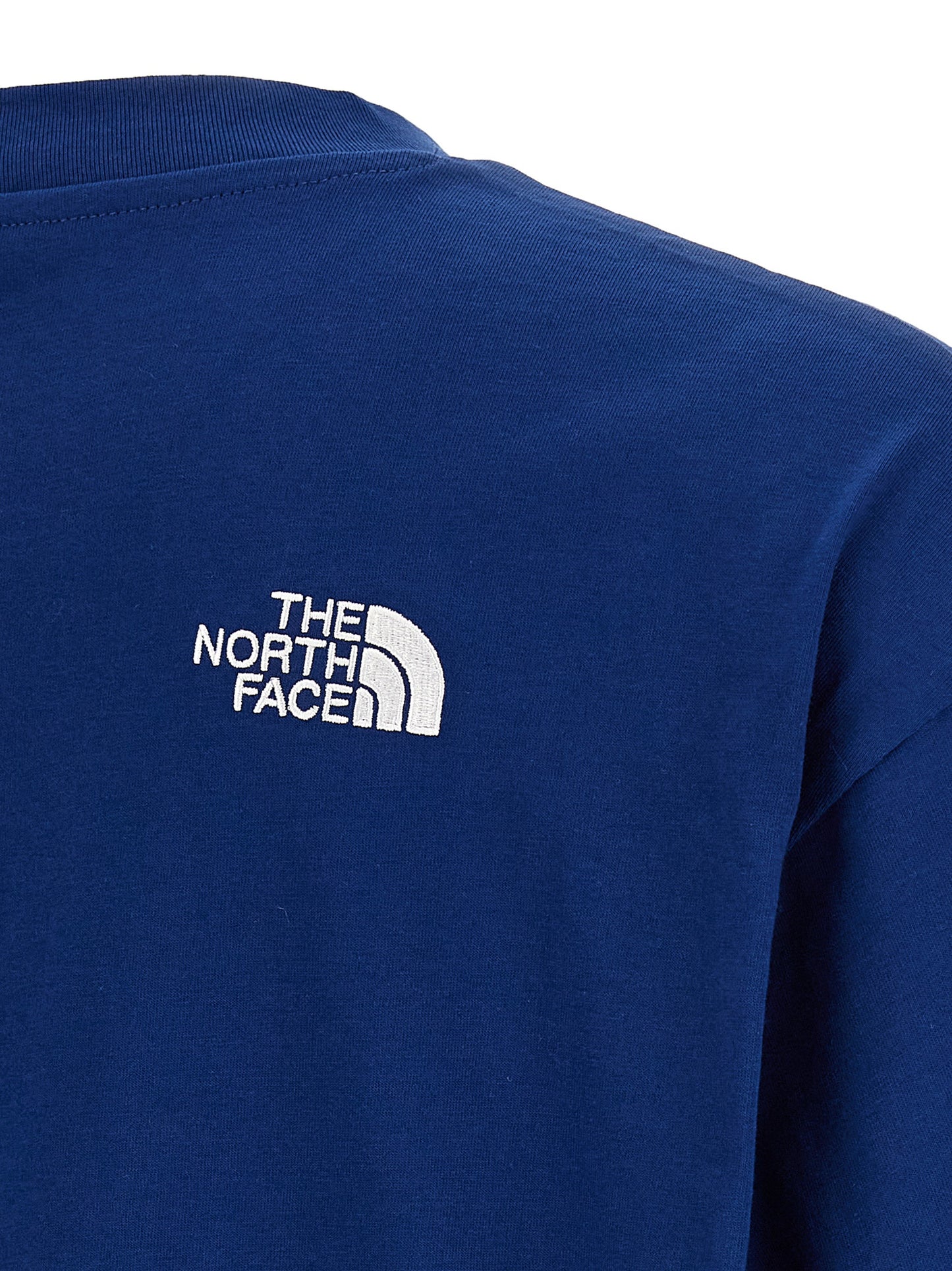The North Face Blue Cotton T-Shirt