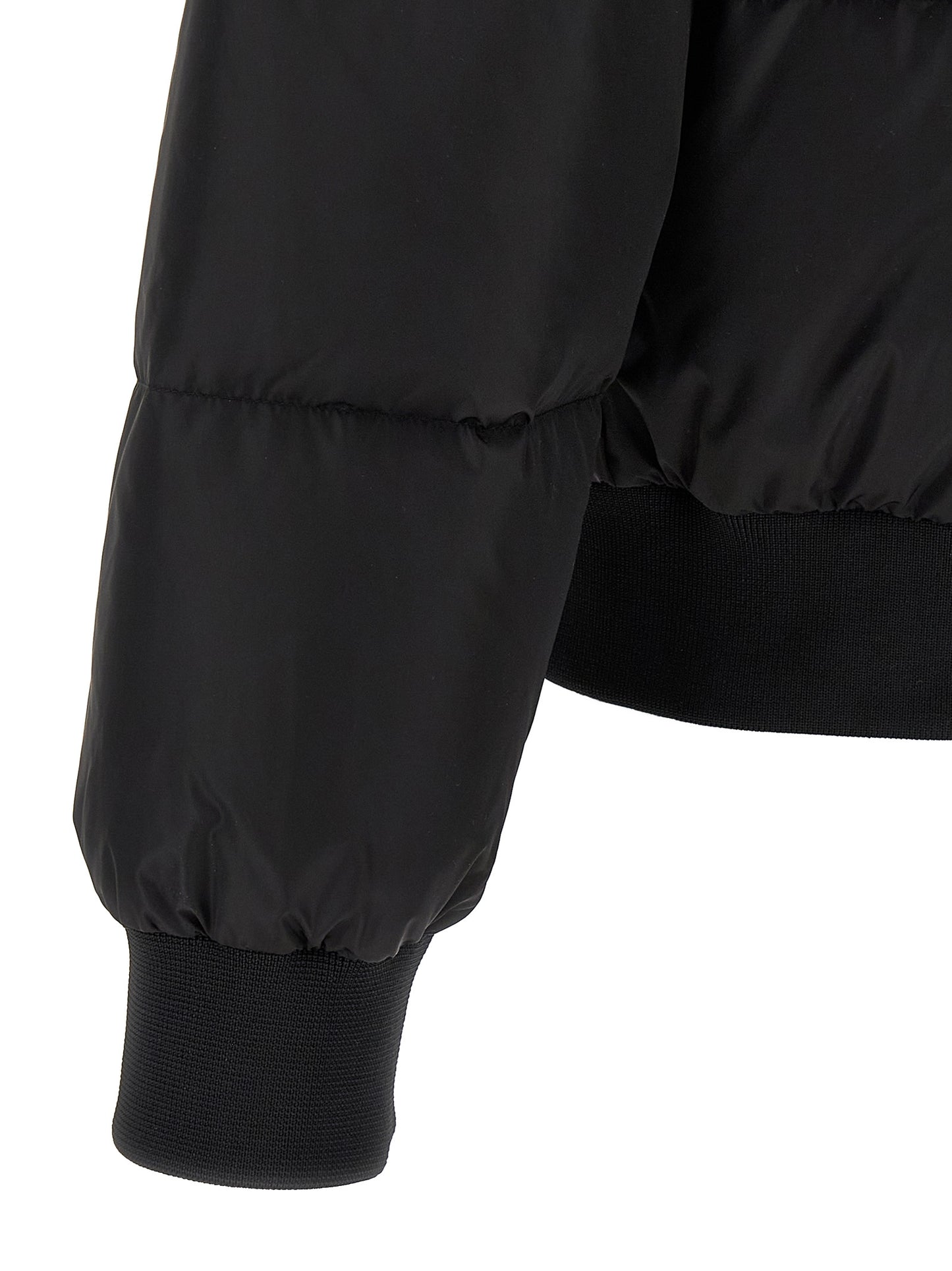 Dsquared² Black Polyamide Bomber