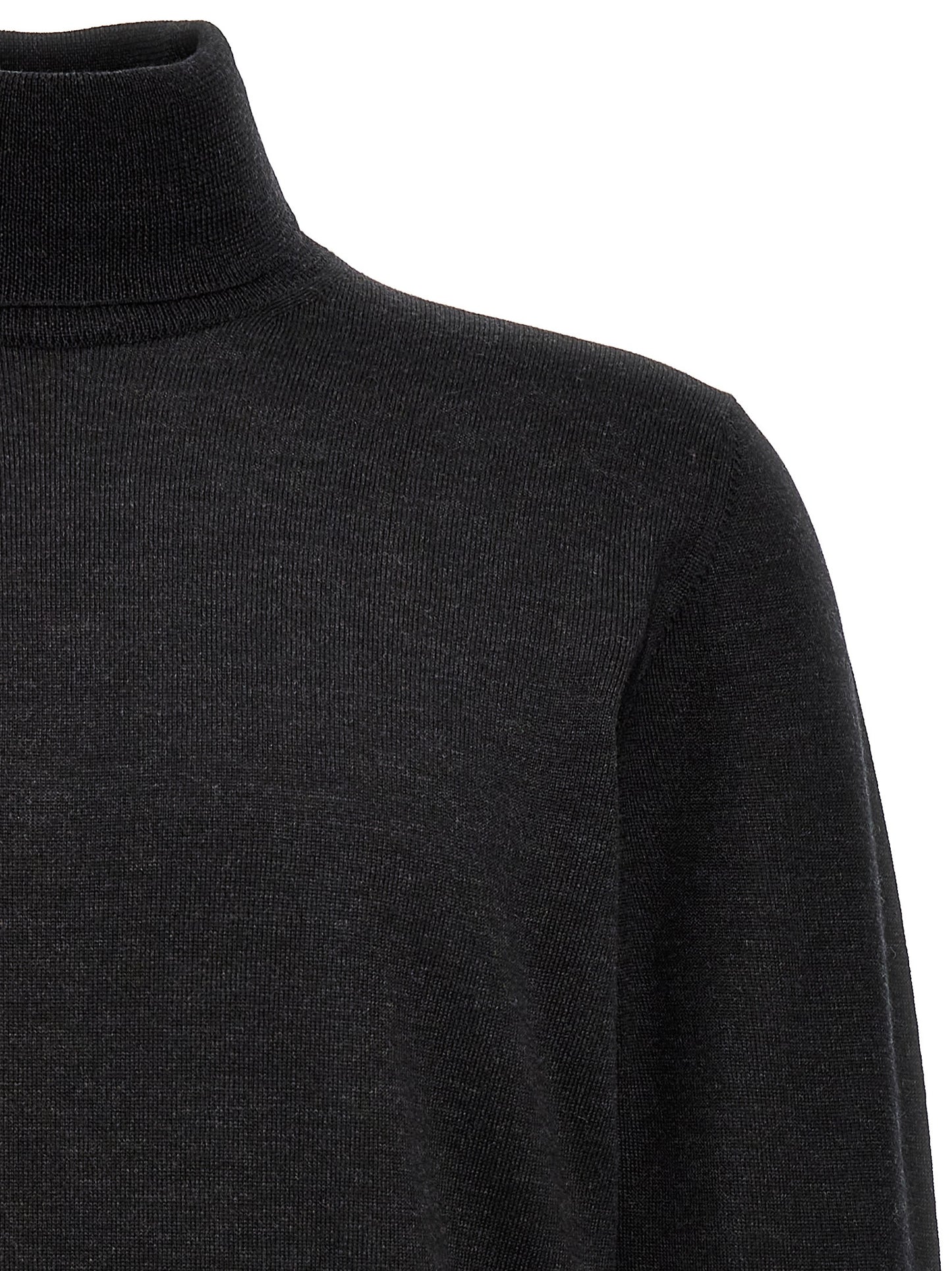 Roberto Collina Gray Merino Wool Cardigan