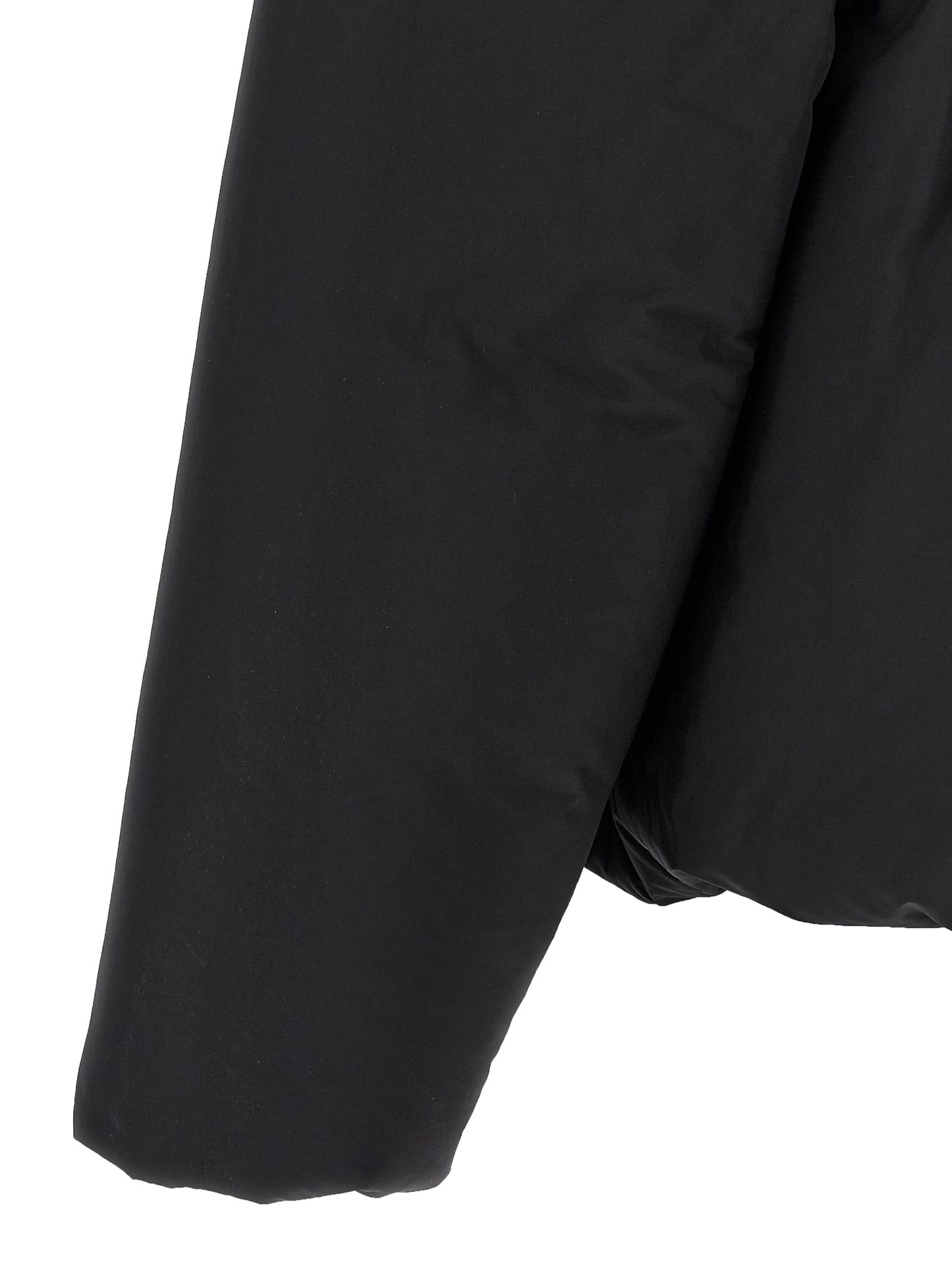 Dsquared² Schwarze, durchgehende Jacke aus Polyester