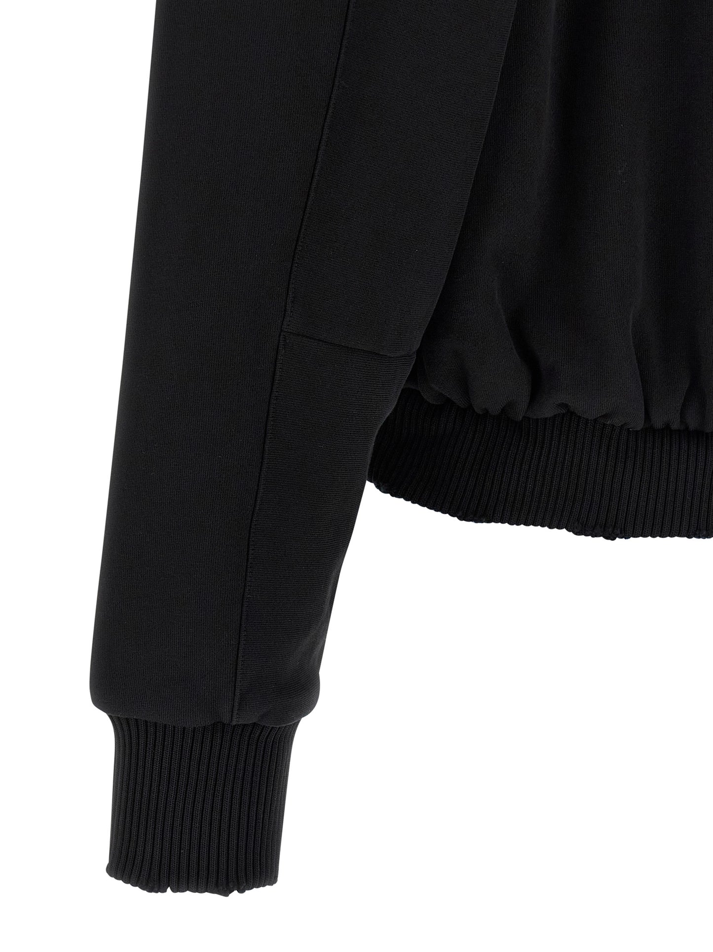 Thom Krom Black Cotton Sweatshirt