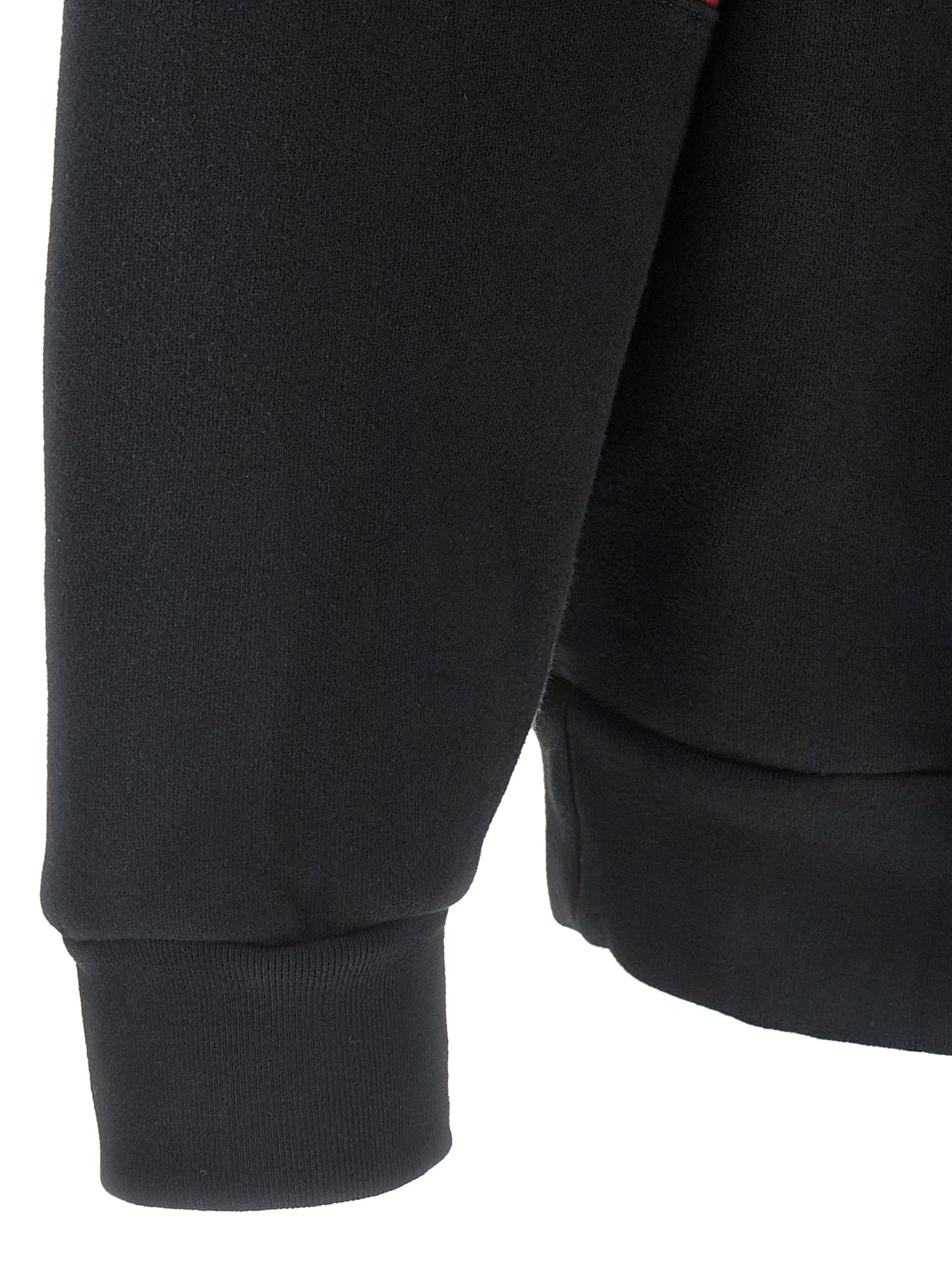 WILLY CHAVARRIA Black Cotton Sweatshirt