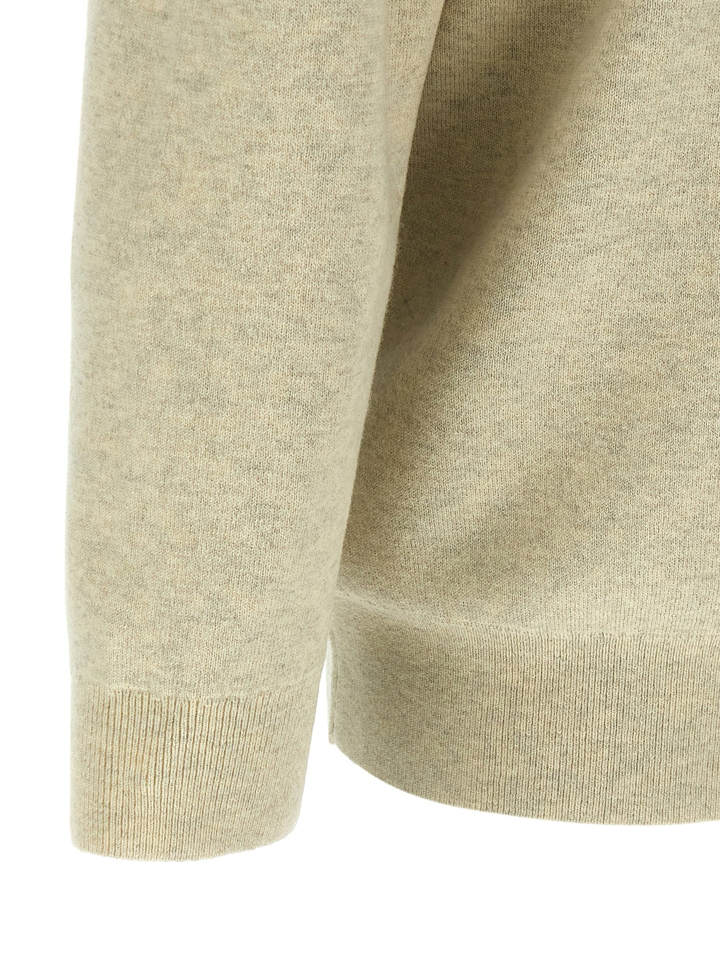 Isabel Marant Graue Baumwoll-Strickjacke