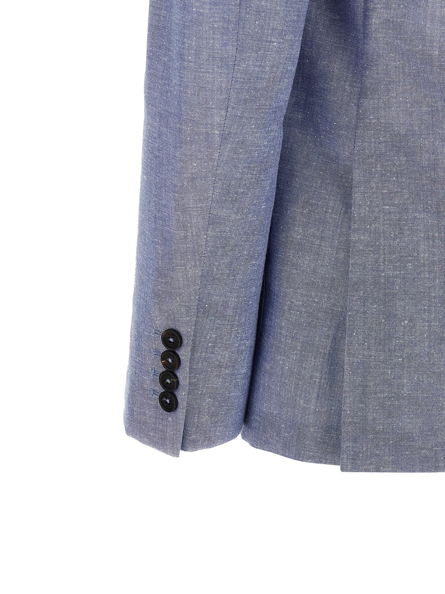 Pal Zileri Blue Wool Blazer