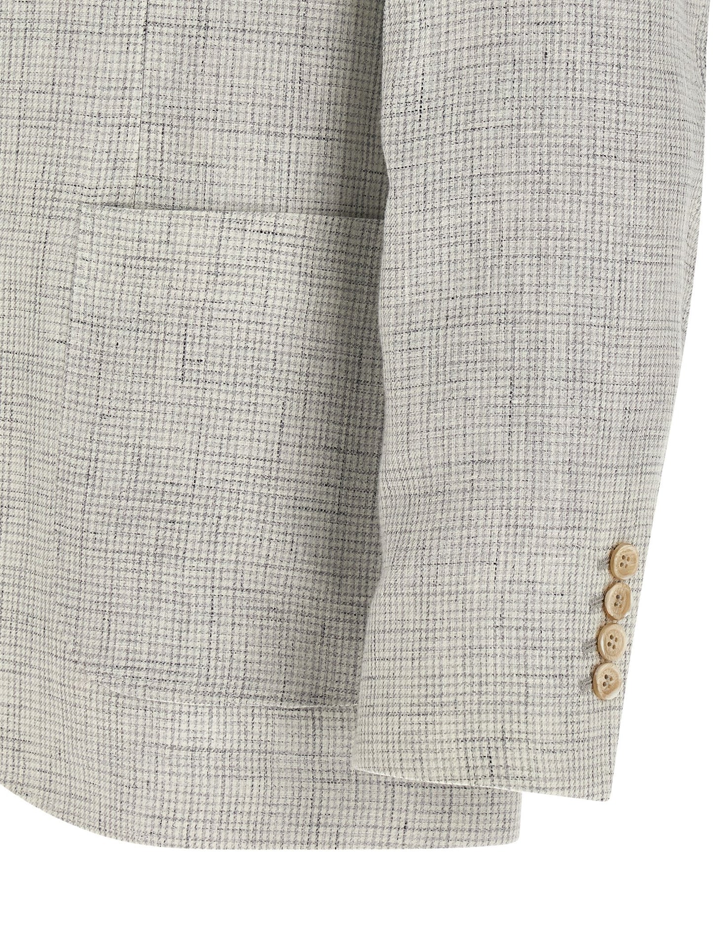 Brunello Cucinelli Beige Linen Blazer
