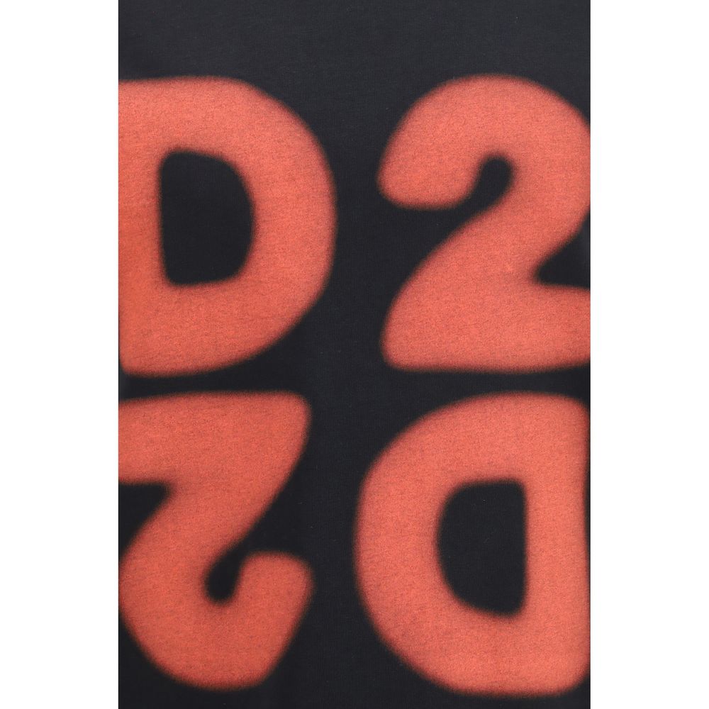 Dsquared² T-Shirt Nero in Cotone