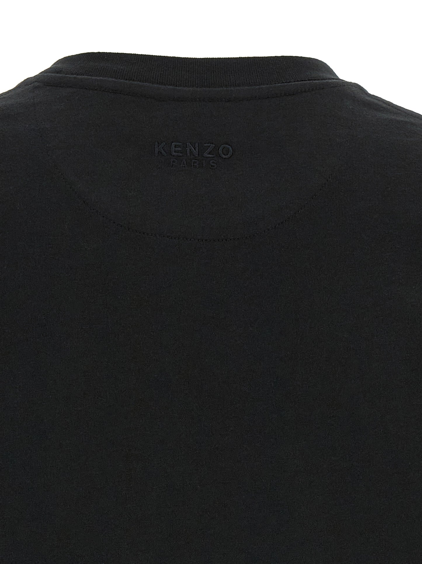 Kenzo T-Shirt Nero in Cotone