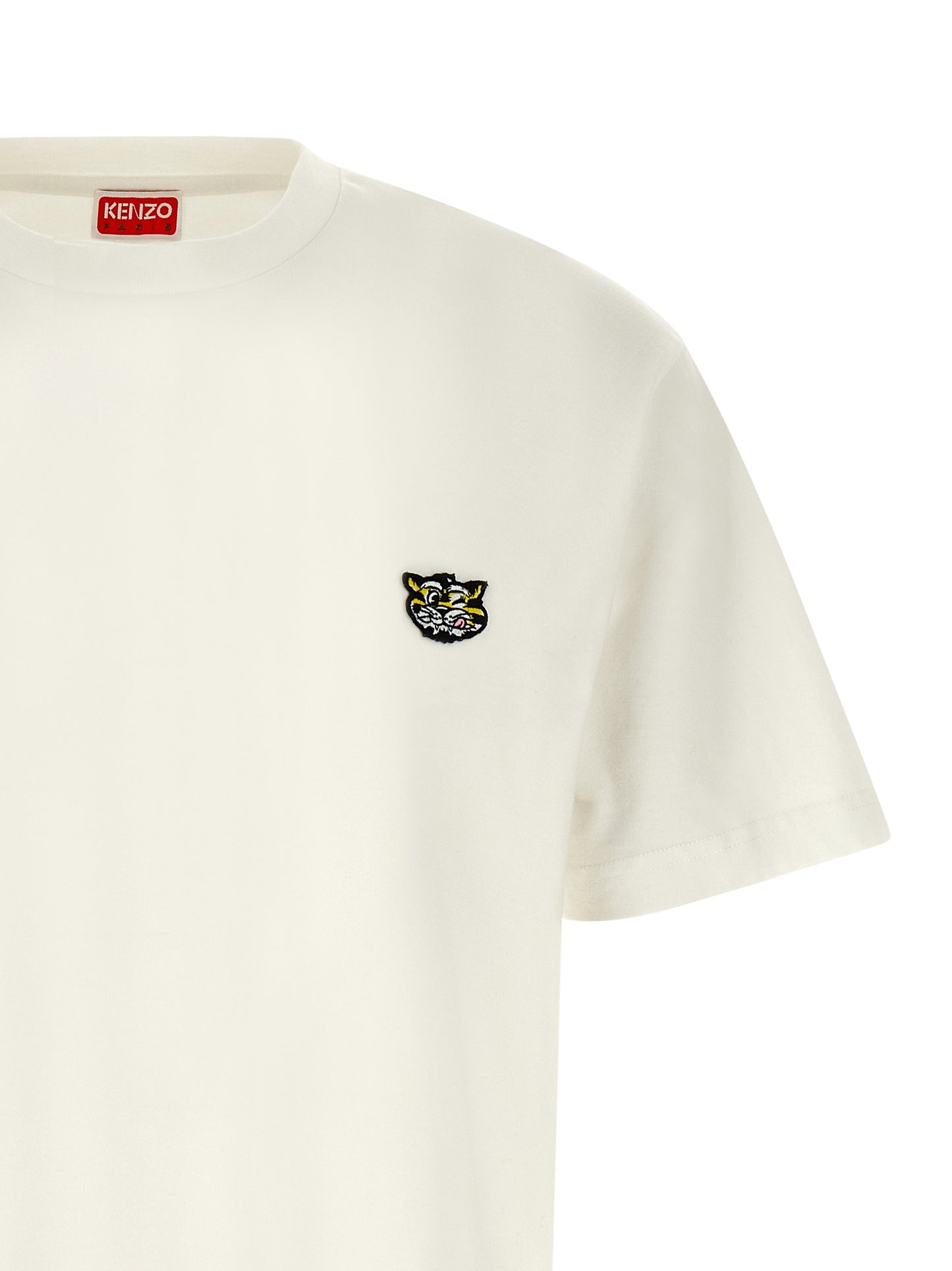 Kenzo Weißes Baumwoll-T-Shirt