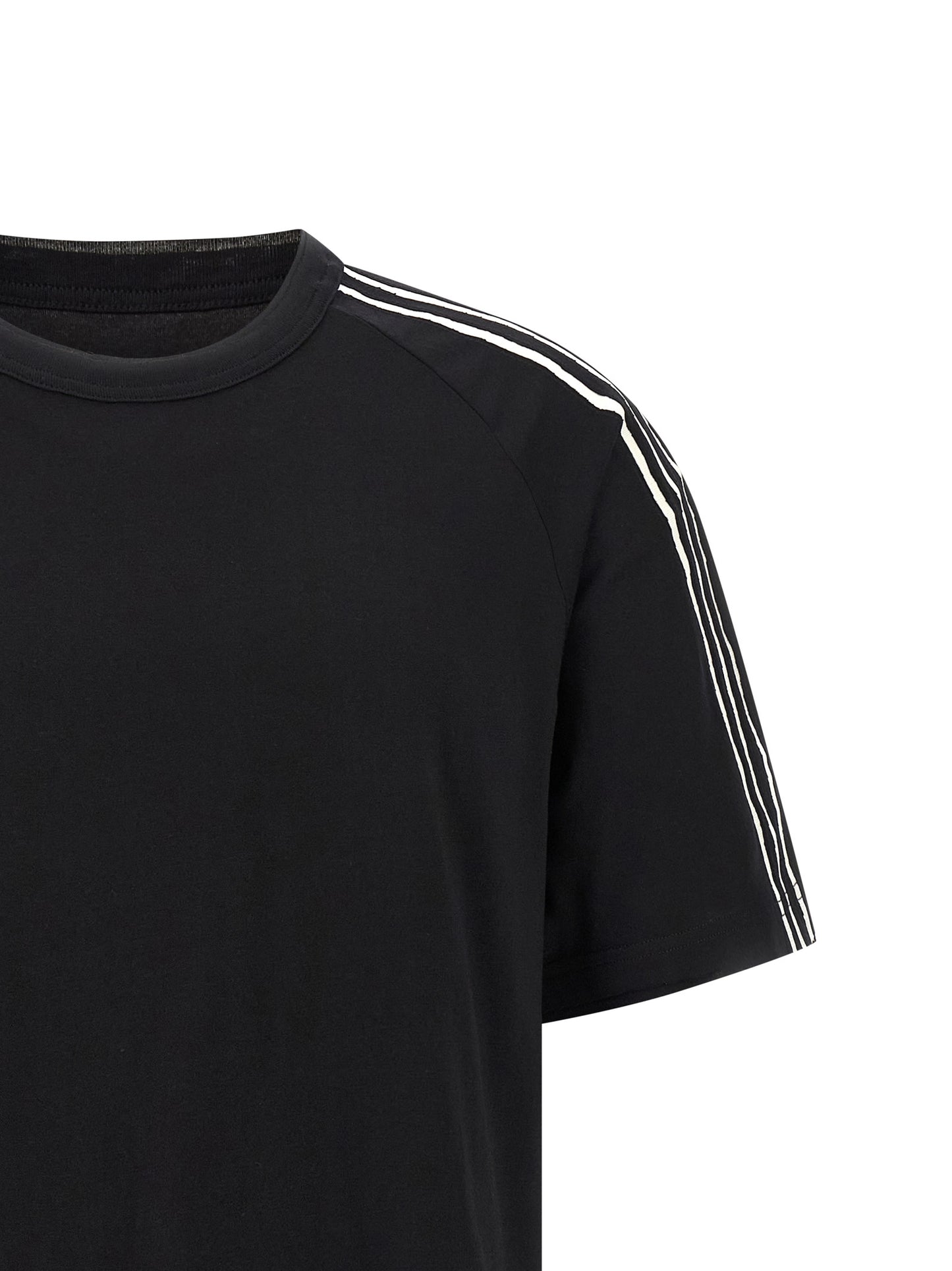 Y-3 Black Cotton T-Shirt