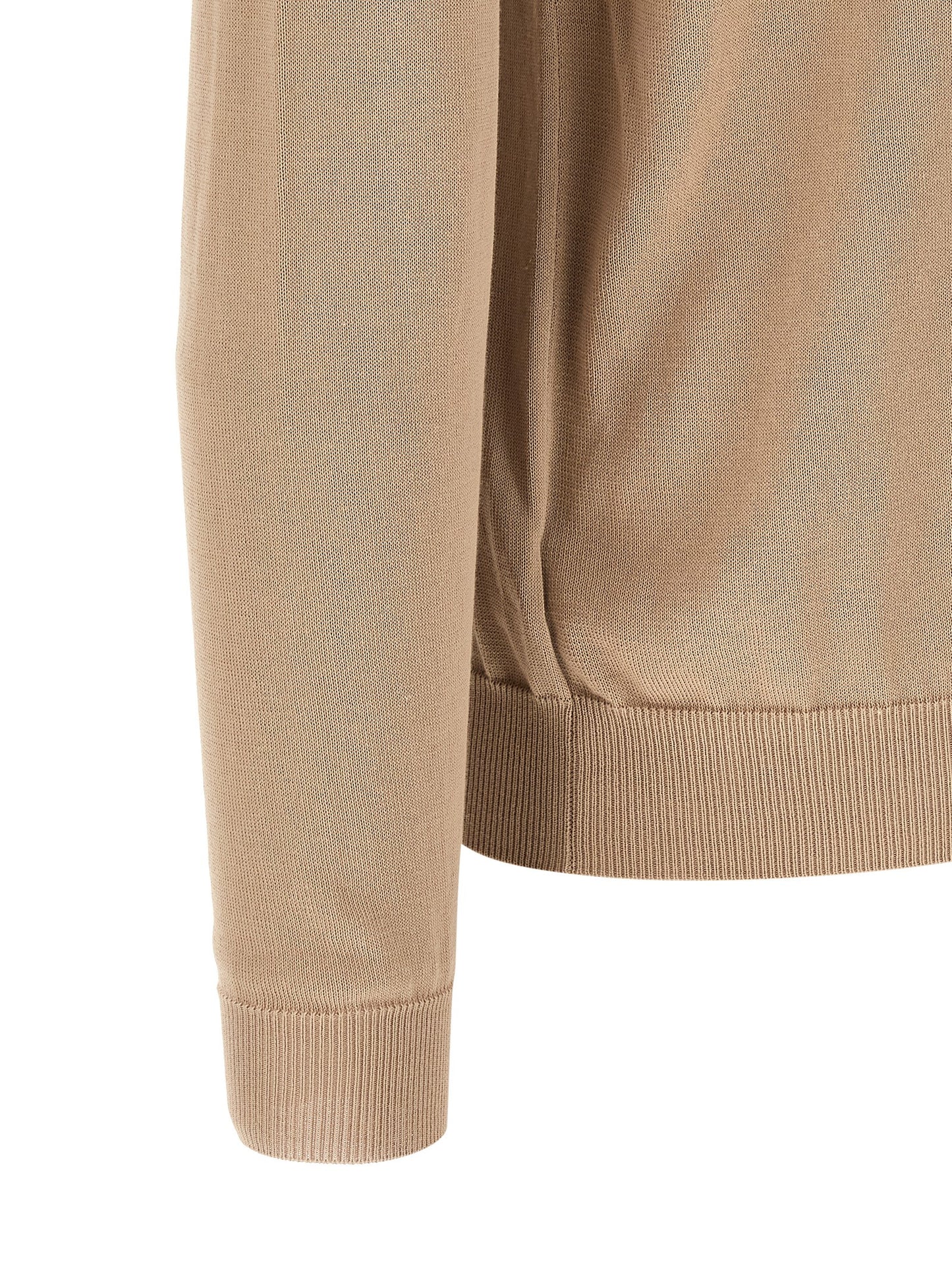 ZANONE Cardigan in Cotone Beige