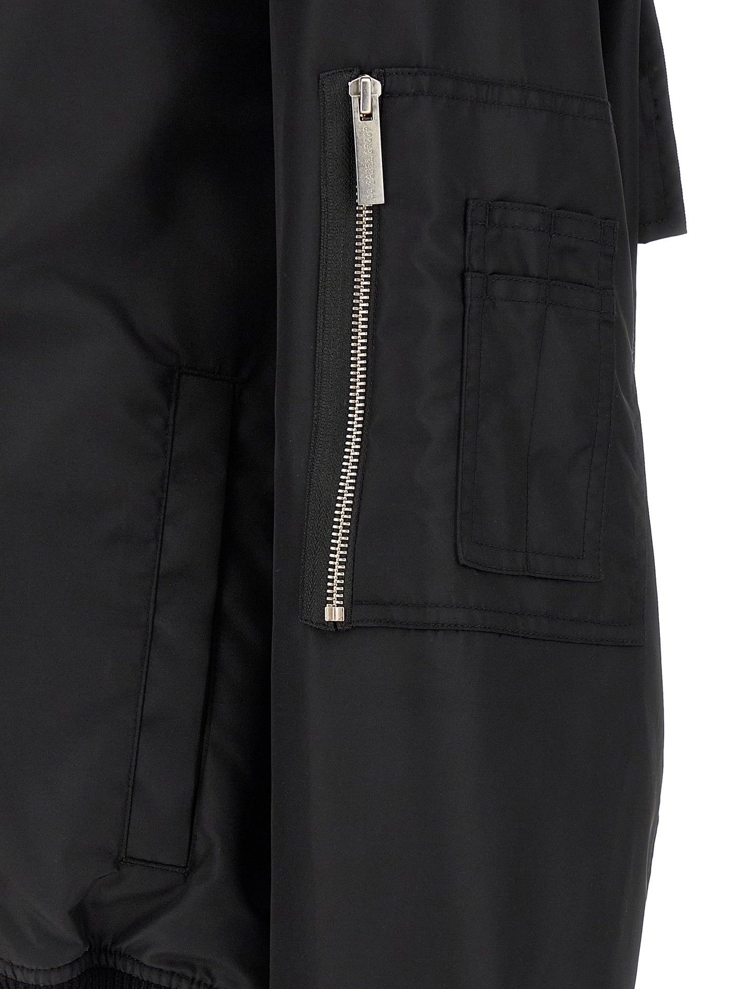 44 Label Group Black Polyamide Bomber
