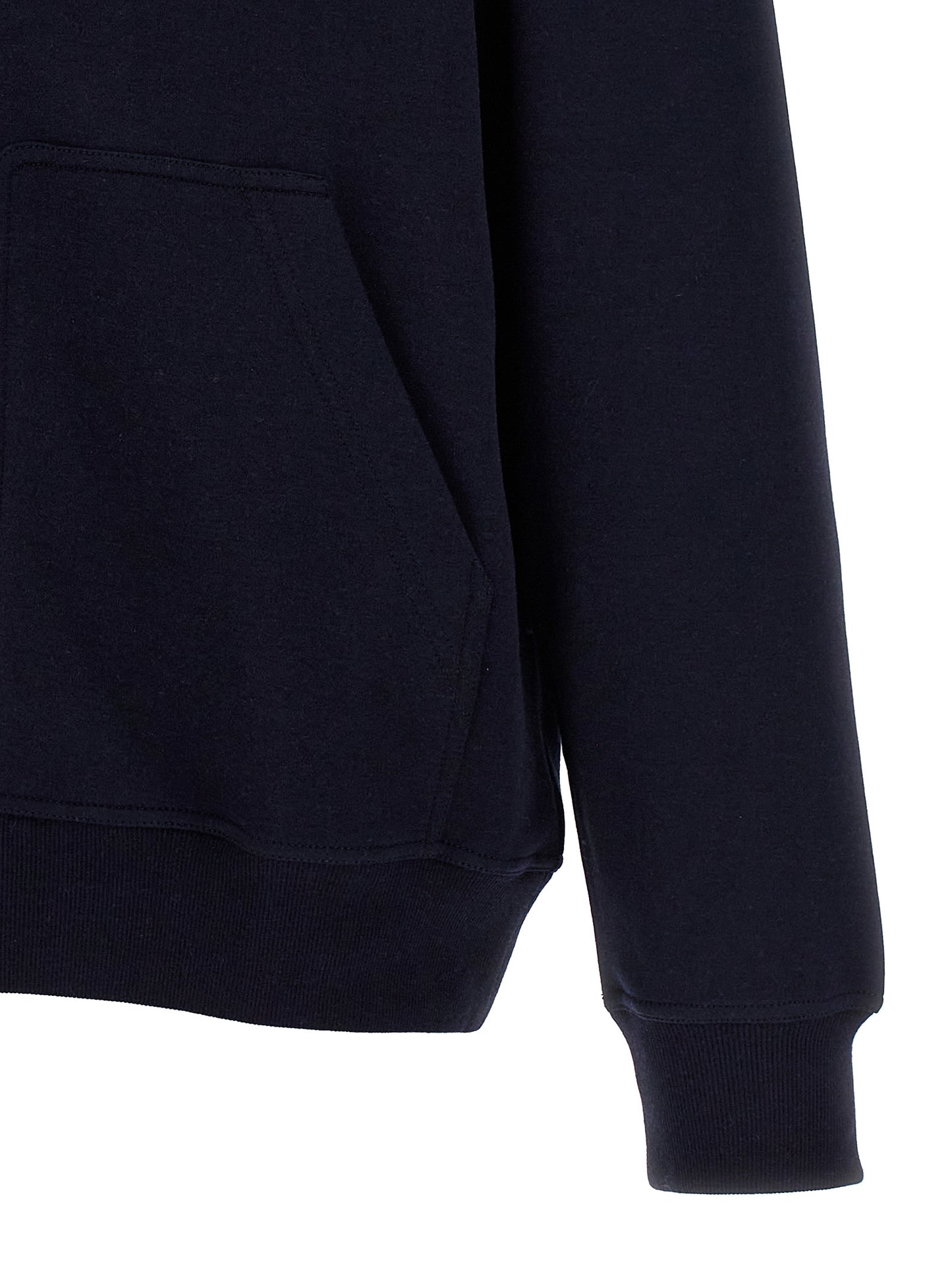 Brunello Cucinelli Blue Cotton Sweatshirt