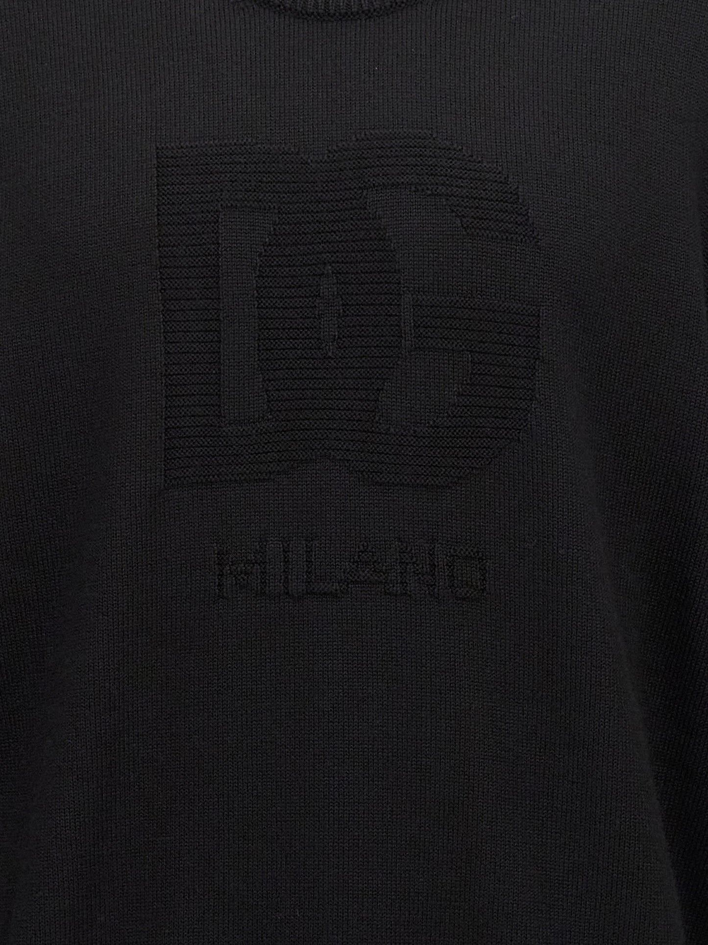 Dolce & Gabbana Black Virgin Wool Cardigan
