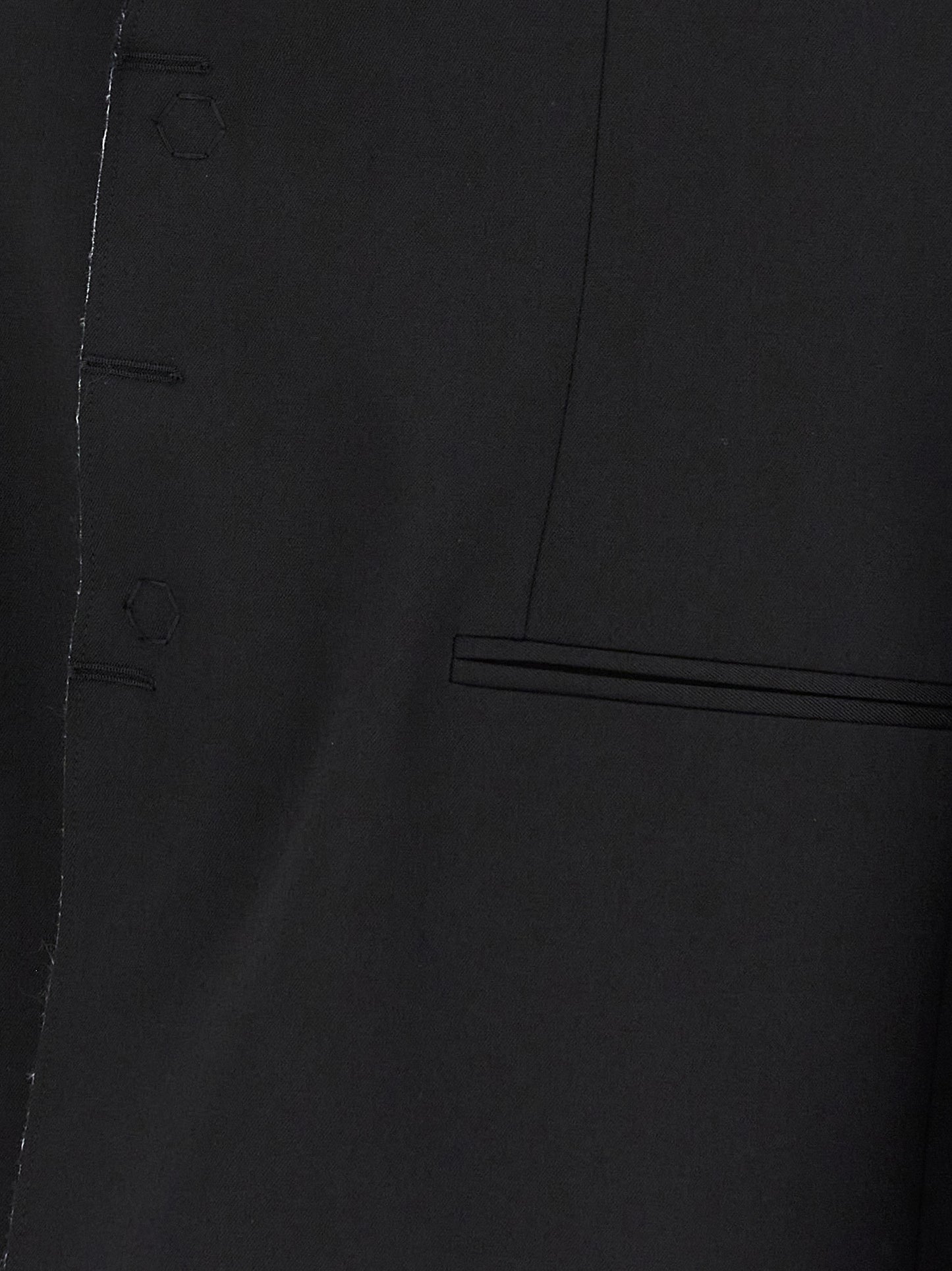 MM6 Maison Margiela Schwarz Polyester Blazer