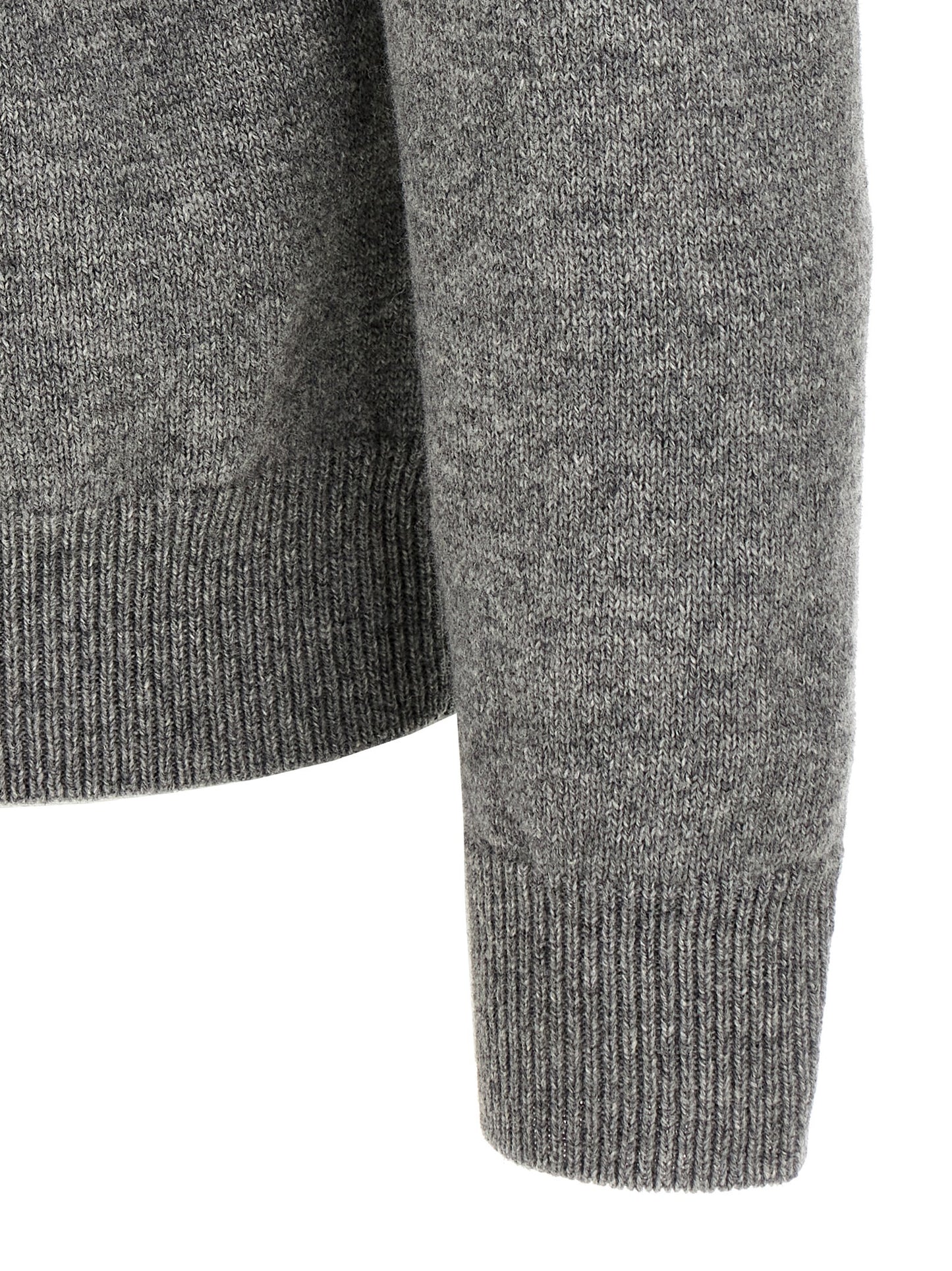 ZANONE Gray Virgin Wool Cardigan