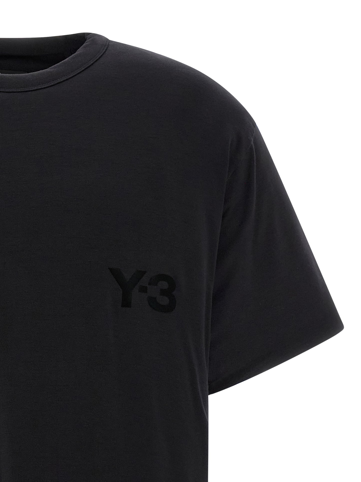 Y-3 Black Lyocell T-Shirt