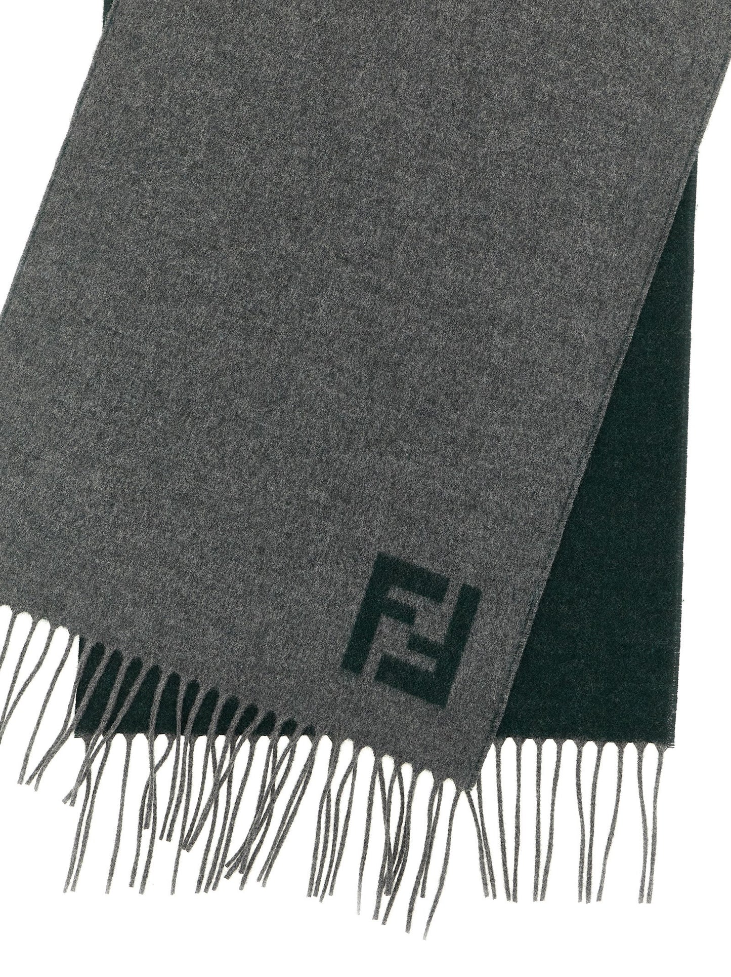 Fendi veelkleurige wollen sjaal