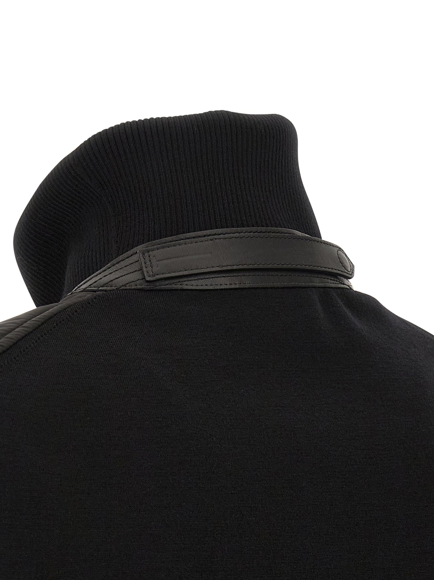 Tom Ford Black Wool Bomber