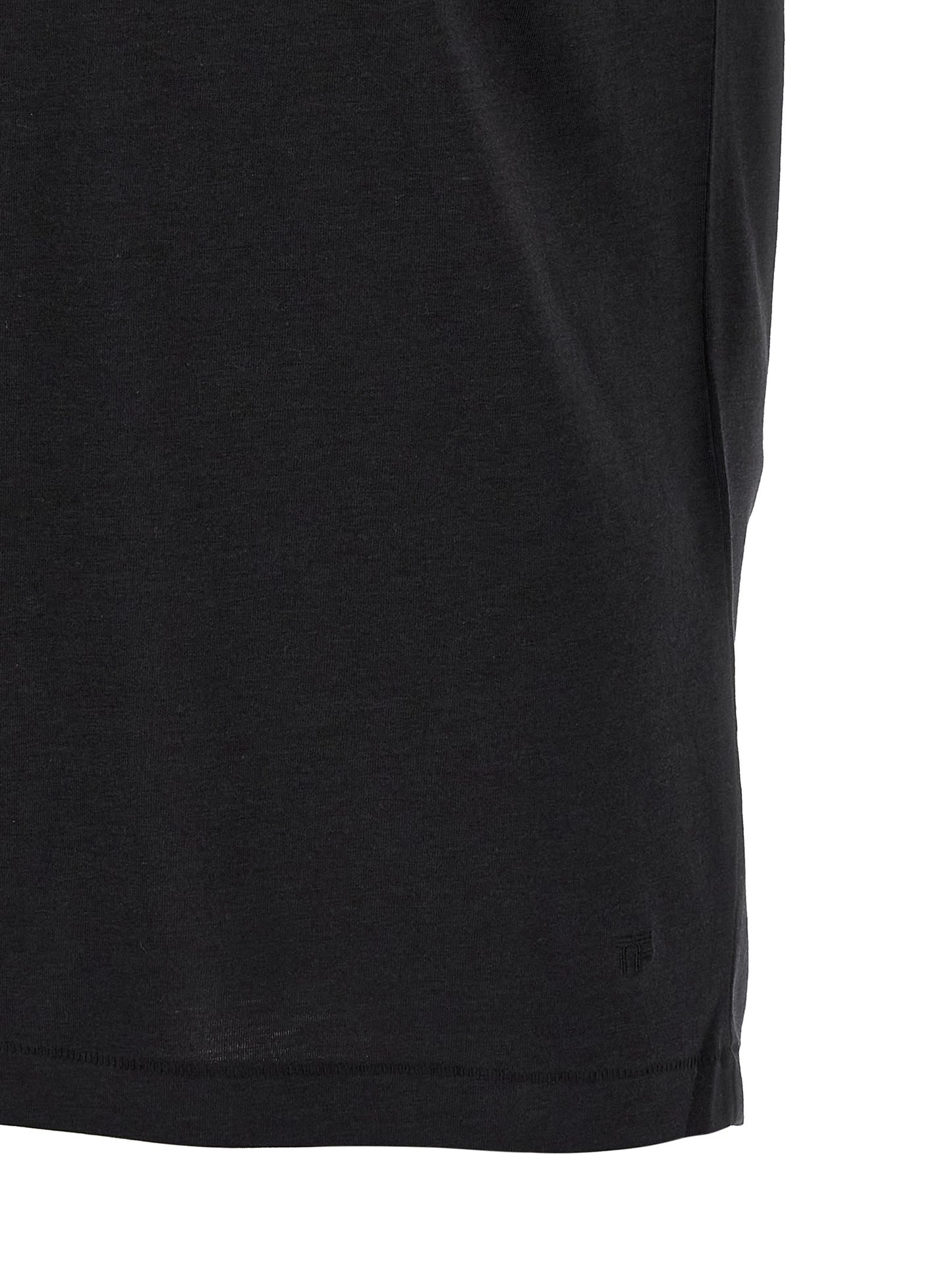 Tom Ford Black Lyocell T-Shirt