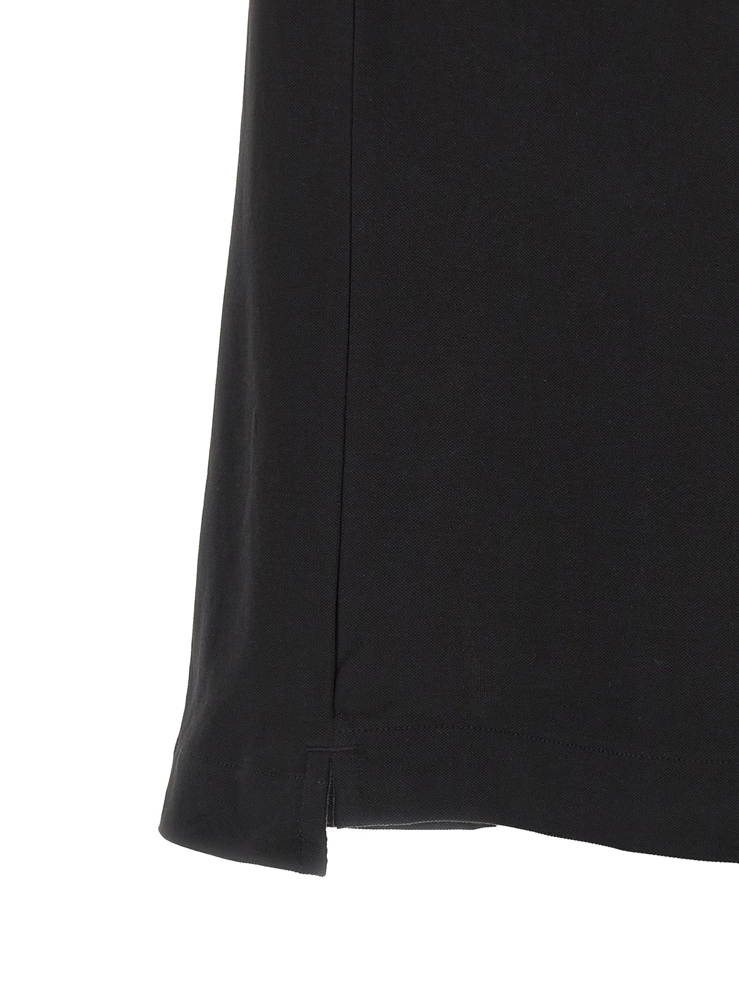 C.P. Company Black Cotton Polo Shirt