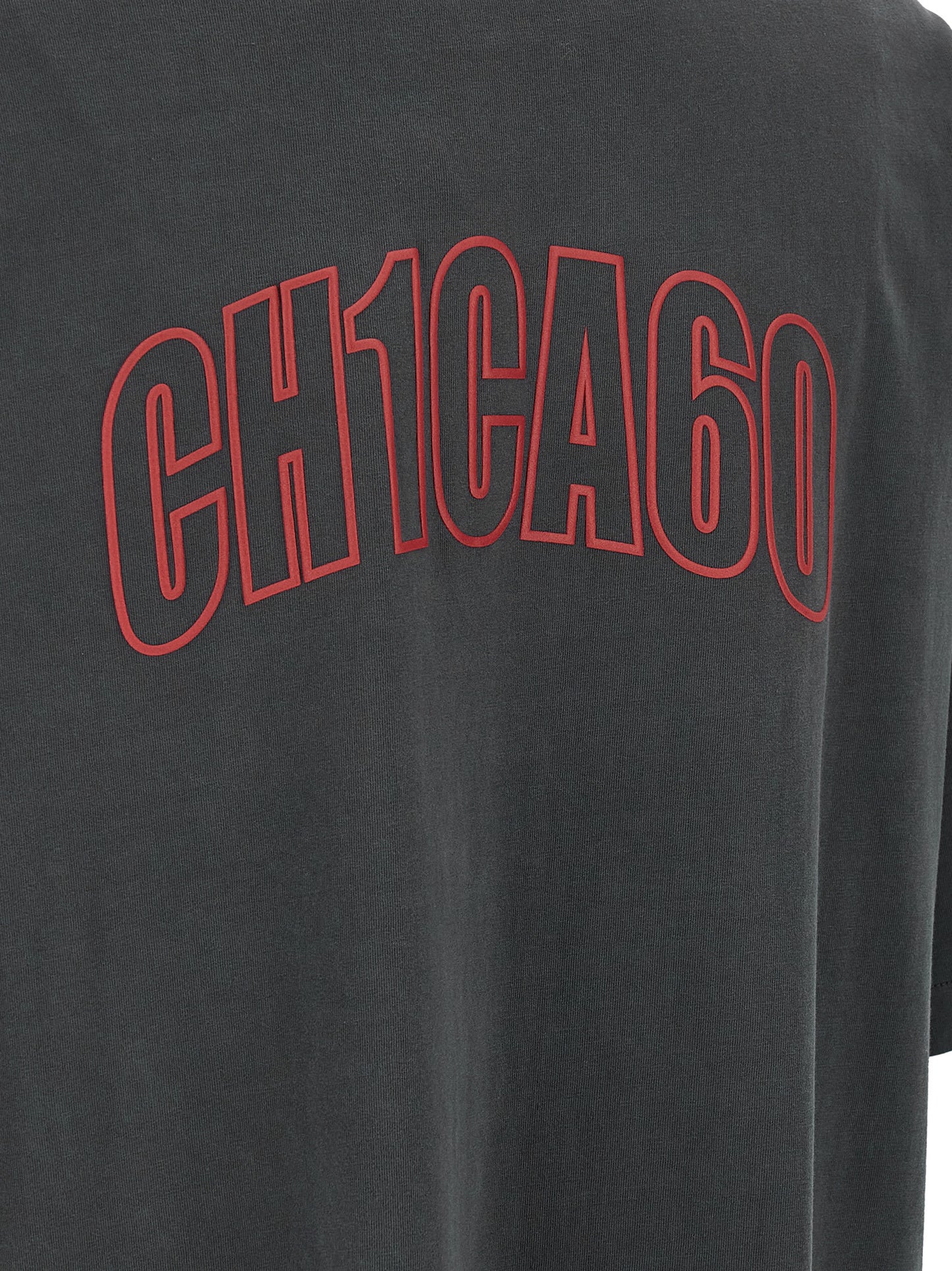 FEAR OF GOD ESSENTIAL Gray Cotton T-Shirt
