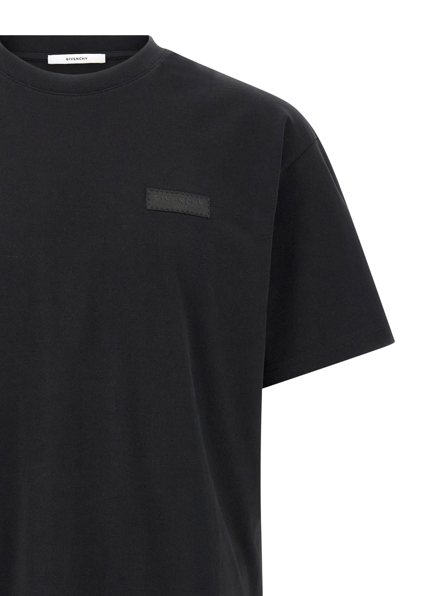 Givenchy Black Cotton T-Shirt