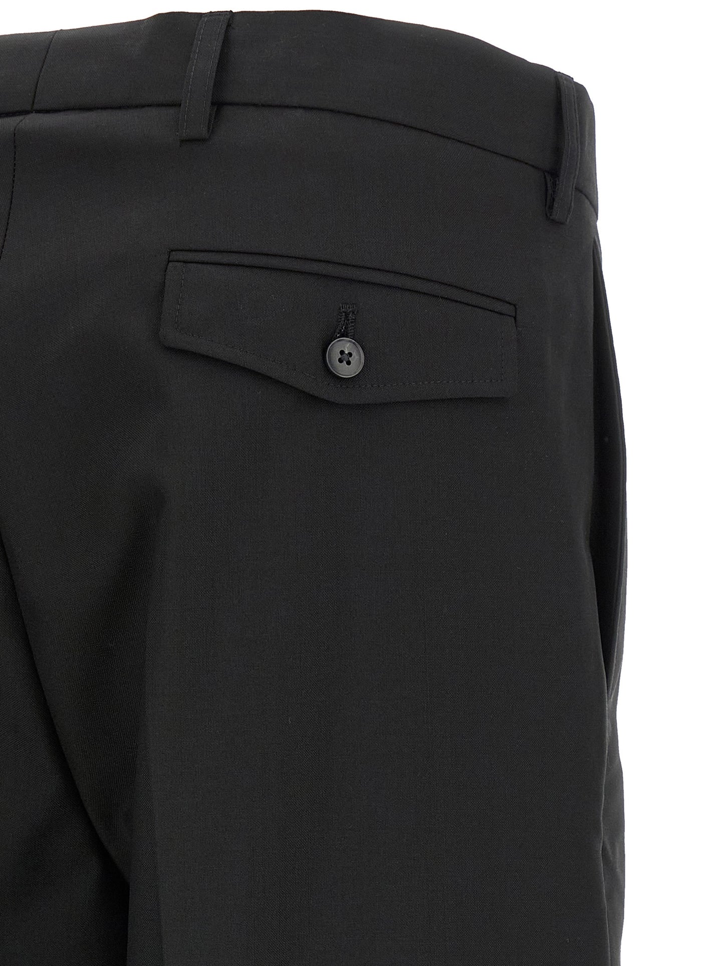MFPEN Black Wool Dress Pants