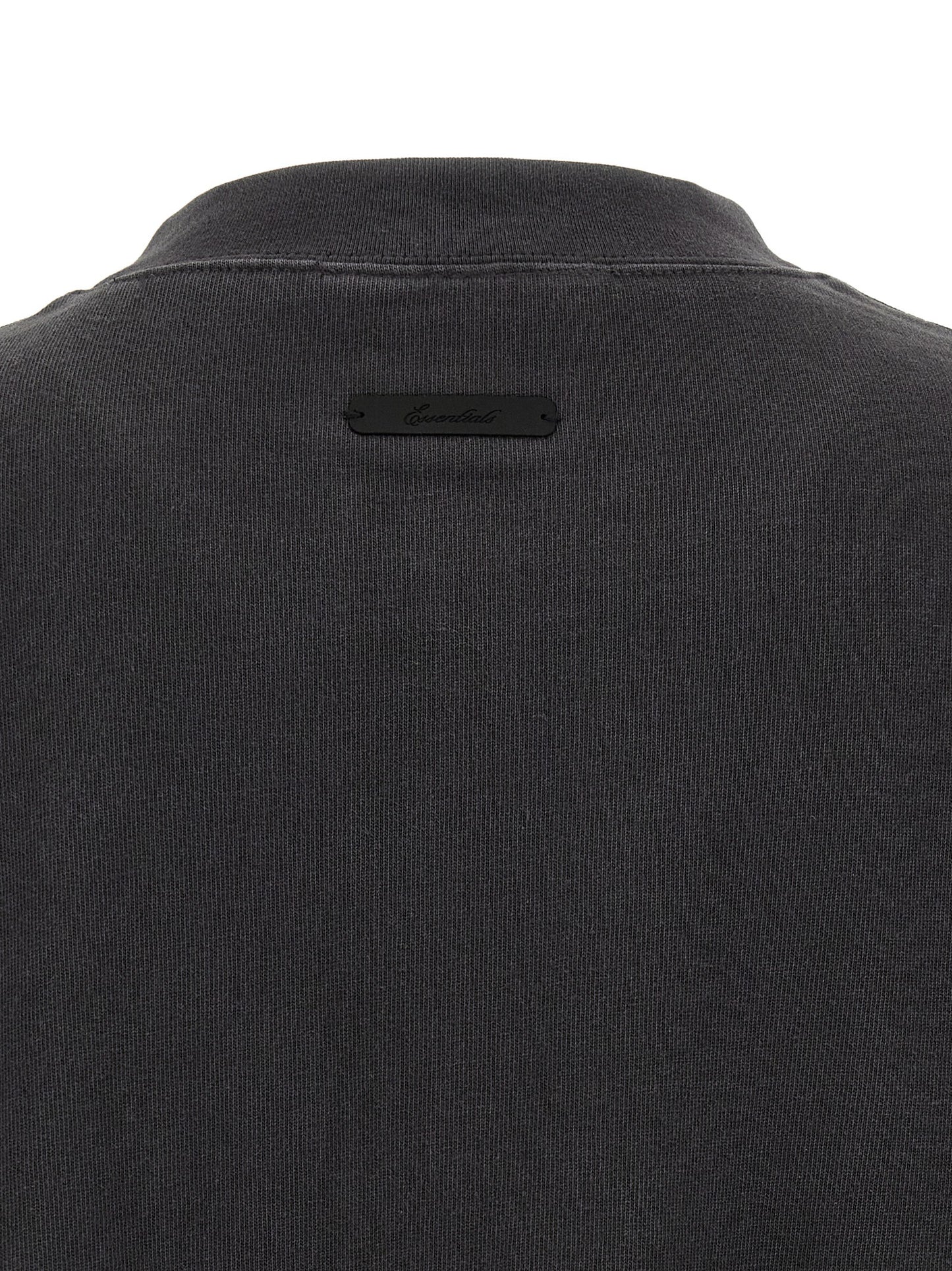 FEAR OF GOD ESSENTIAL Gray Cotton Bodysuit