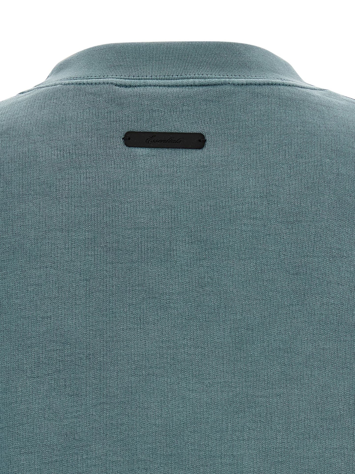 FEAR OF GOD ESSENTIAL Blue Cotton Sweatshirt