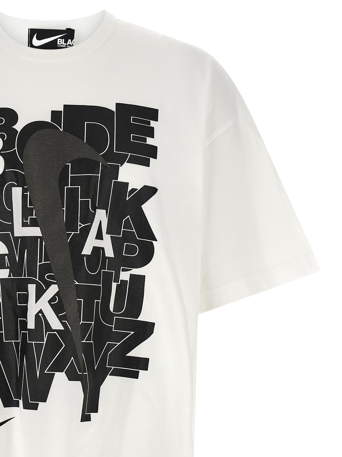 Comme Des Garçons White Cotton T-Shirt