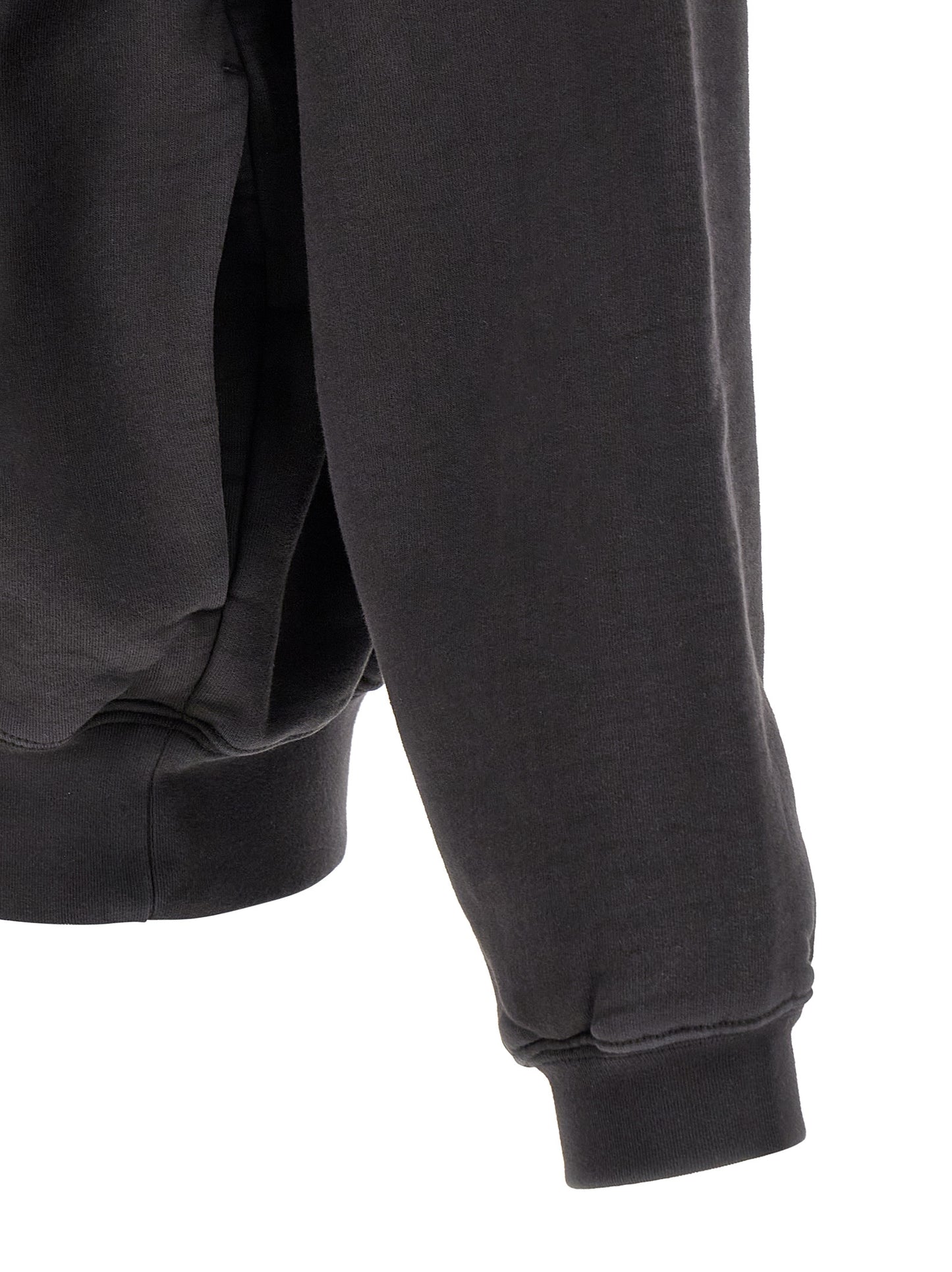 FEAR OF GOD ESSENTIAL Black Cotton Sweatshirt