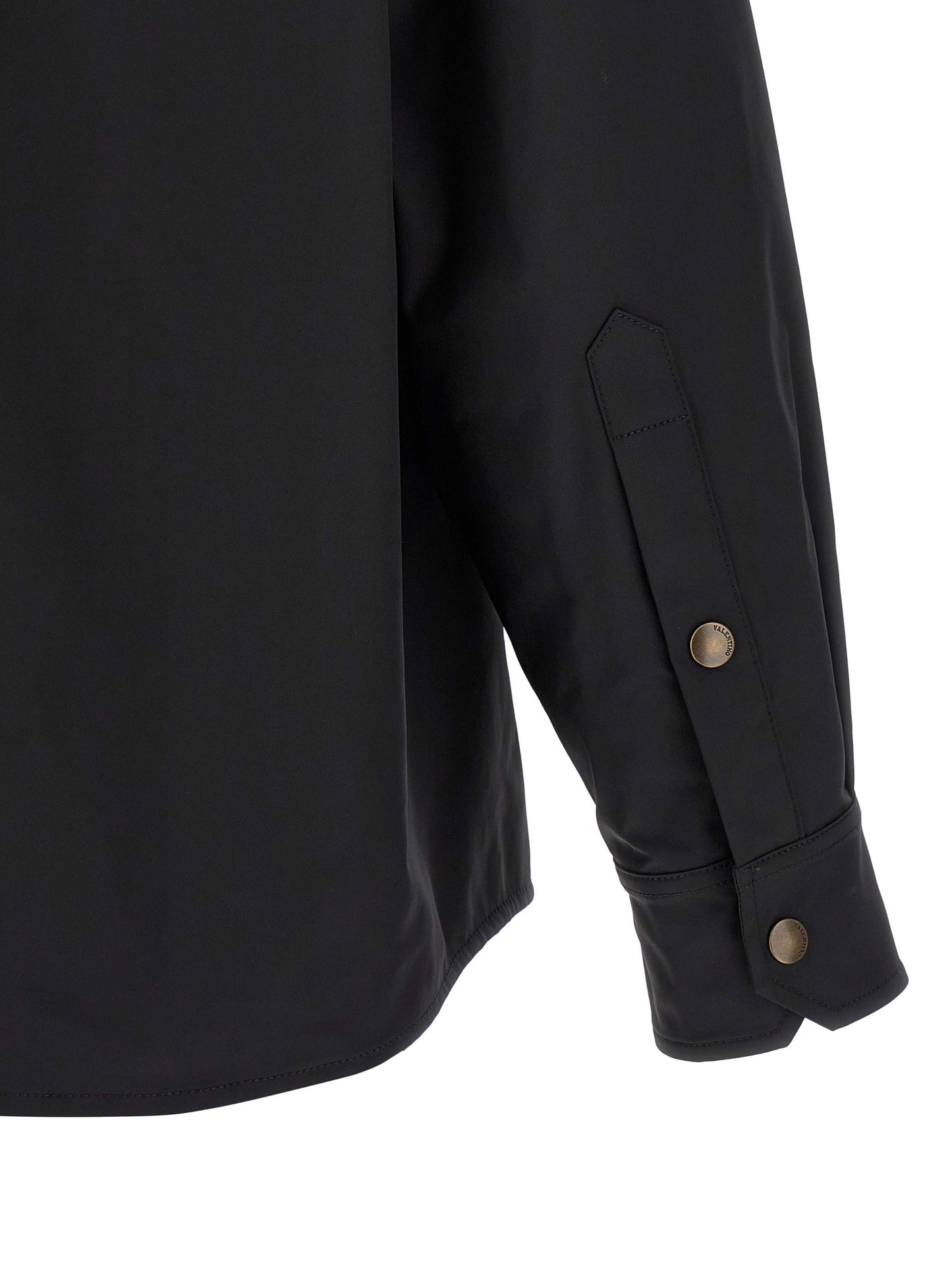 Valentino Garavani Black Polyester Jacket