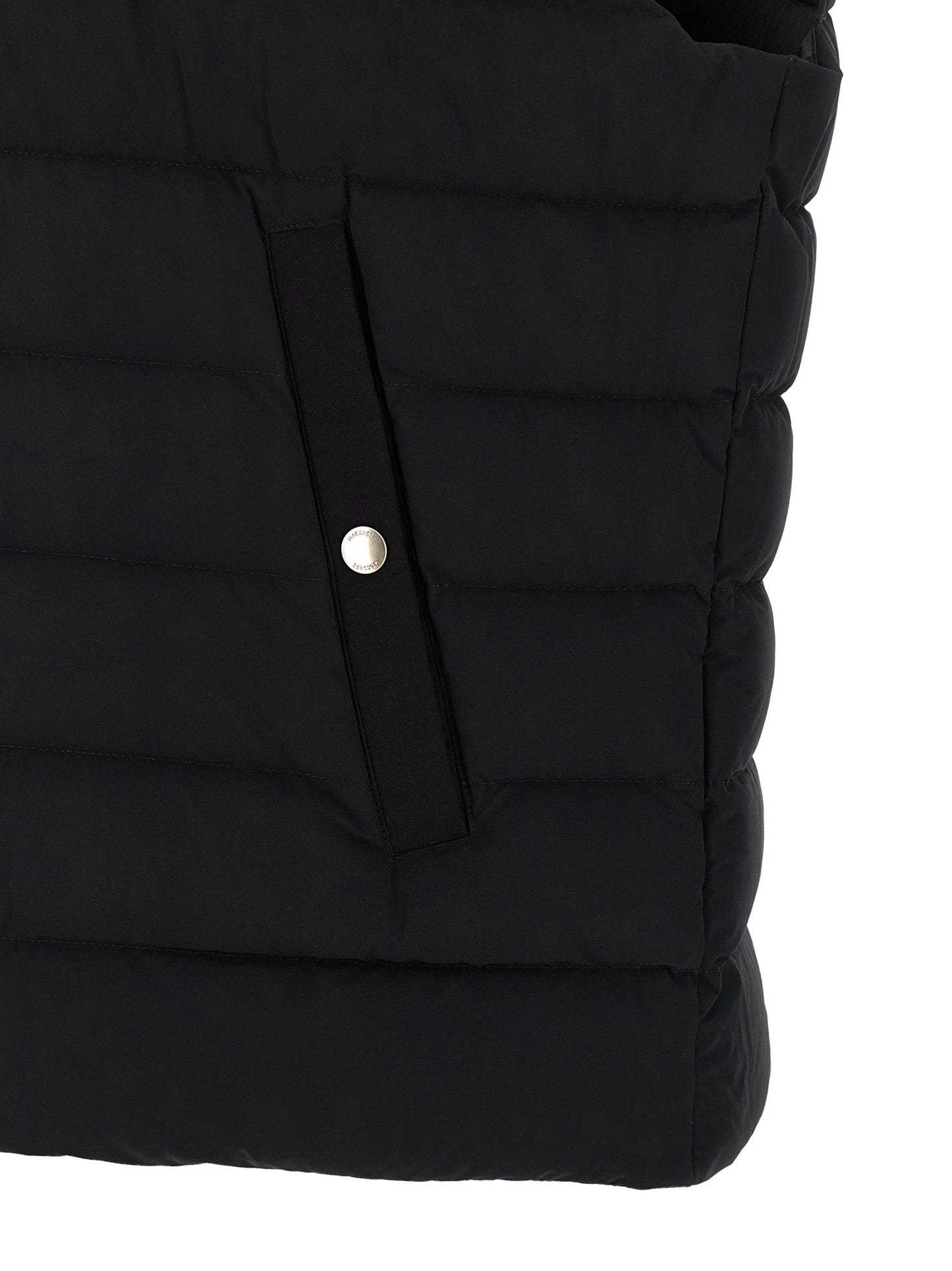 Mackage Black Nylon Sleeveless Jacket