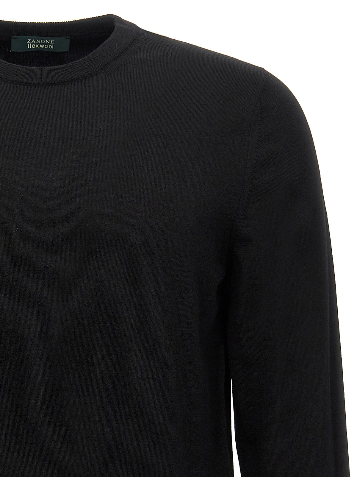 ZANONE Black Virgin Wool Cardigan