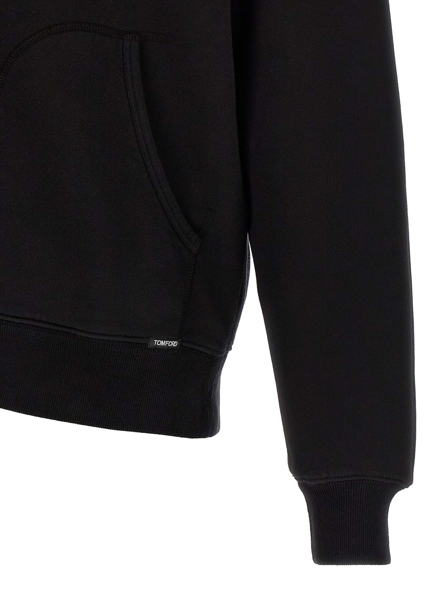 Tom Ford Black Cotton Sweatshirt