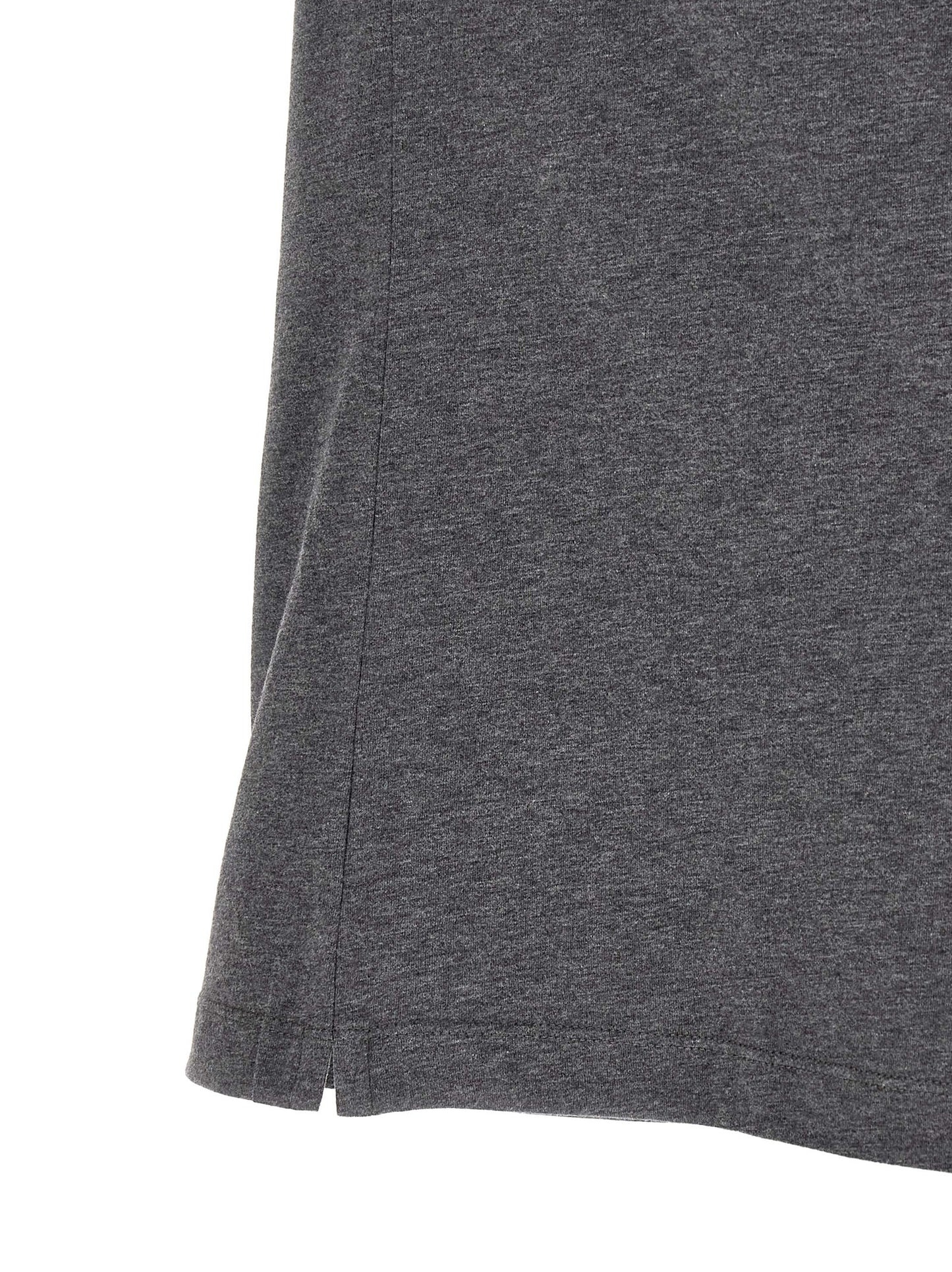 Brunello Cucinelli Gray Cotton T-Shirt
