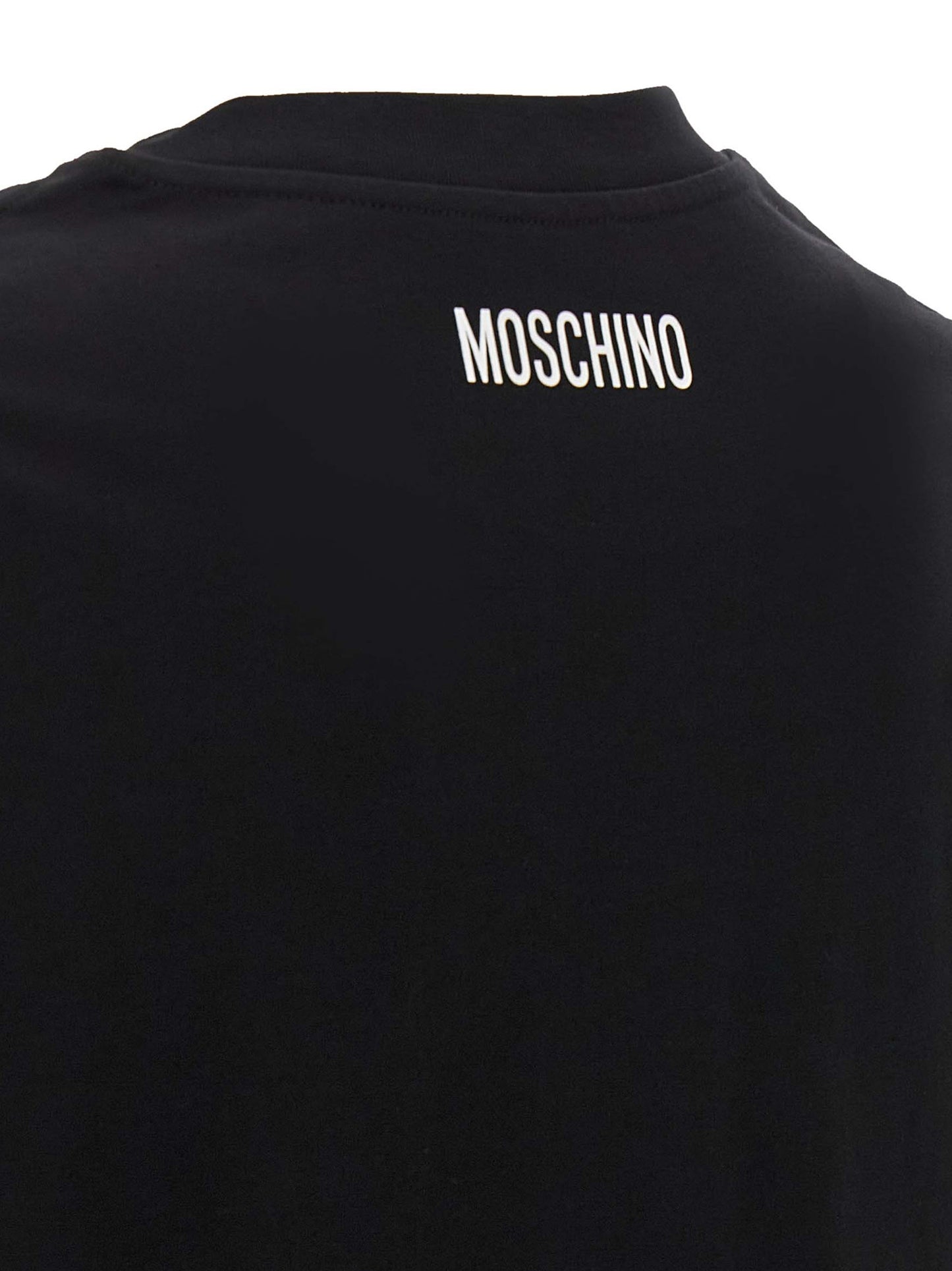 Moschino Bicolor Cotton T-Shirt
