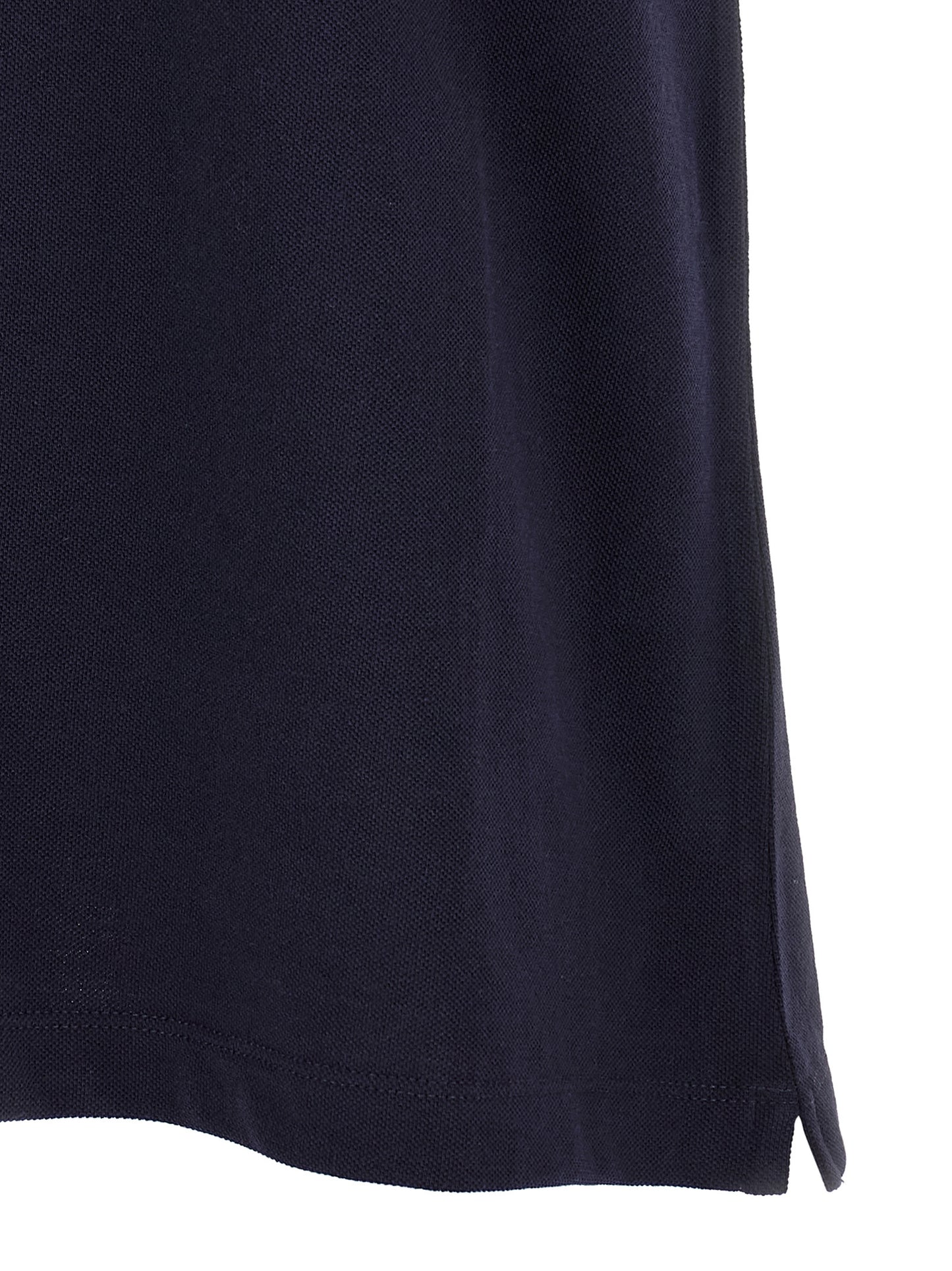 Brunello Cucinelli Blue Cotton Polo Shirt
