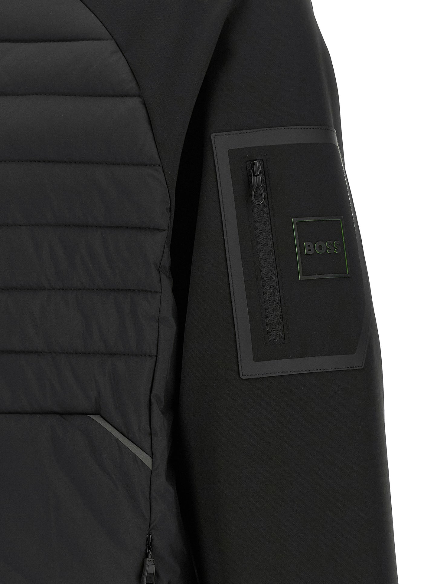 Hugo Boss Black Rubber Sweatshirt