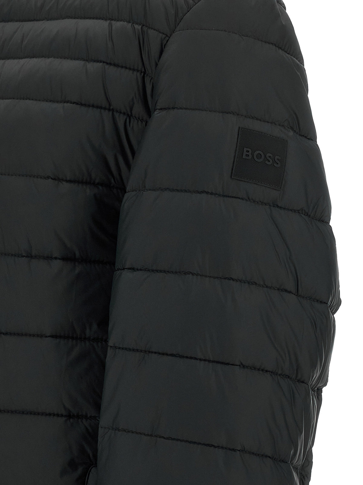 Hugo Boss Black Recycled Polyamide Full-Length Jacket